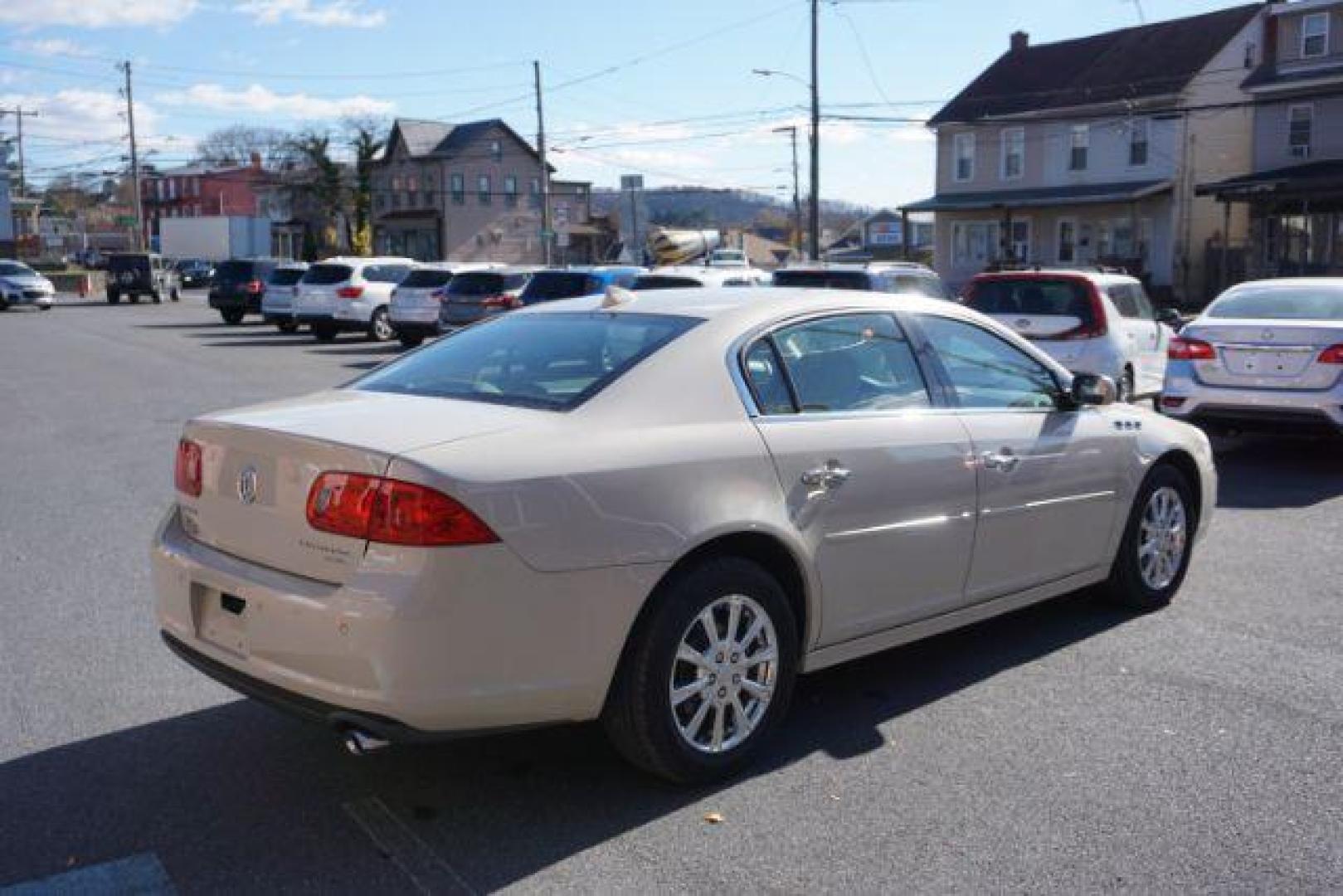 2010 Light Bronze Metallic Buick Lucerne CXL (1G4HE5E1XAU) with an 3.9L V6 OHV 12V FFV engine, 4-Speed Automatic transmission, located at 312 Centre Ave, Schuylkill Haven, PA, 17972, (570) 593-5278, 40.638130, -76.177383 - Photo#7