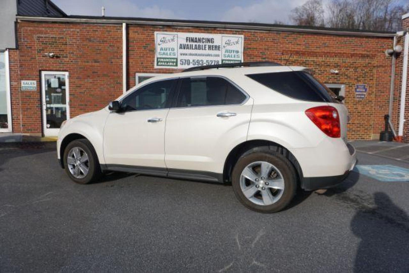 2013 Summit White /Jet Black Cloth Interior Chevrolet Equinox 2LT AWD (1GNFLNEK4DZ) with an 2.4L L4 DOHC 16V engine, 6-Speed Automatic transmission, located at 312 Centre Ave, Schuylkill Haven, PA, 17972, (570) 593-5278, 40.638130, -76.177383 - rear parking sensors, power drivers seat, power sunroof, remote engine starter, pioneer stereo - Photo#14