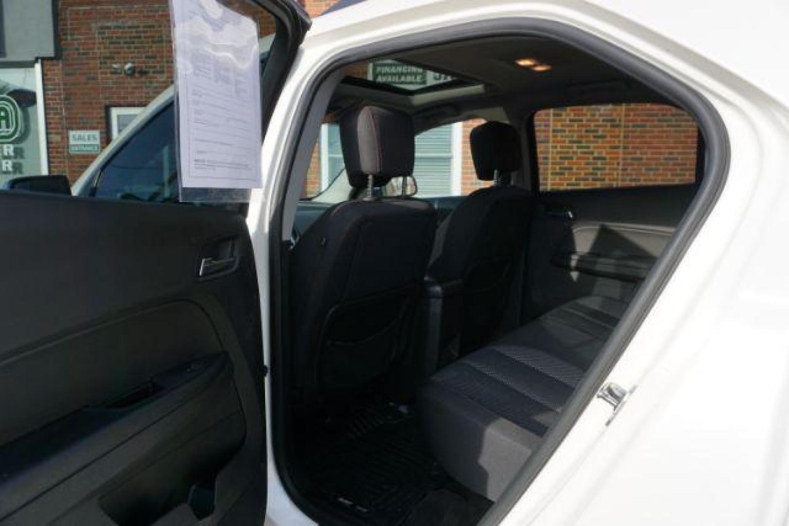 2013 Summit White /Jet Black Cloth Interior Chevrolet Equinox 2LT AWD (1GNFLNEK4DZ) with an 2.4L L4 DOHC 16V engine, 6-Speed Automatic transmission, located at 312 Centre Ave, Schuylkill Haven, PA, 17972, (570) 593-5278, 40.638130, -76.177383 - rear parking sensors, power drivers seat, power sunroof, remote engine starter, pioneer stereo - Photo#31