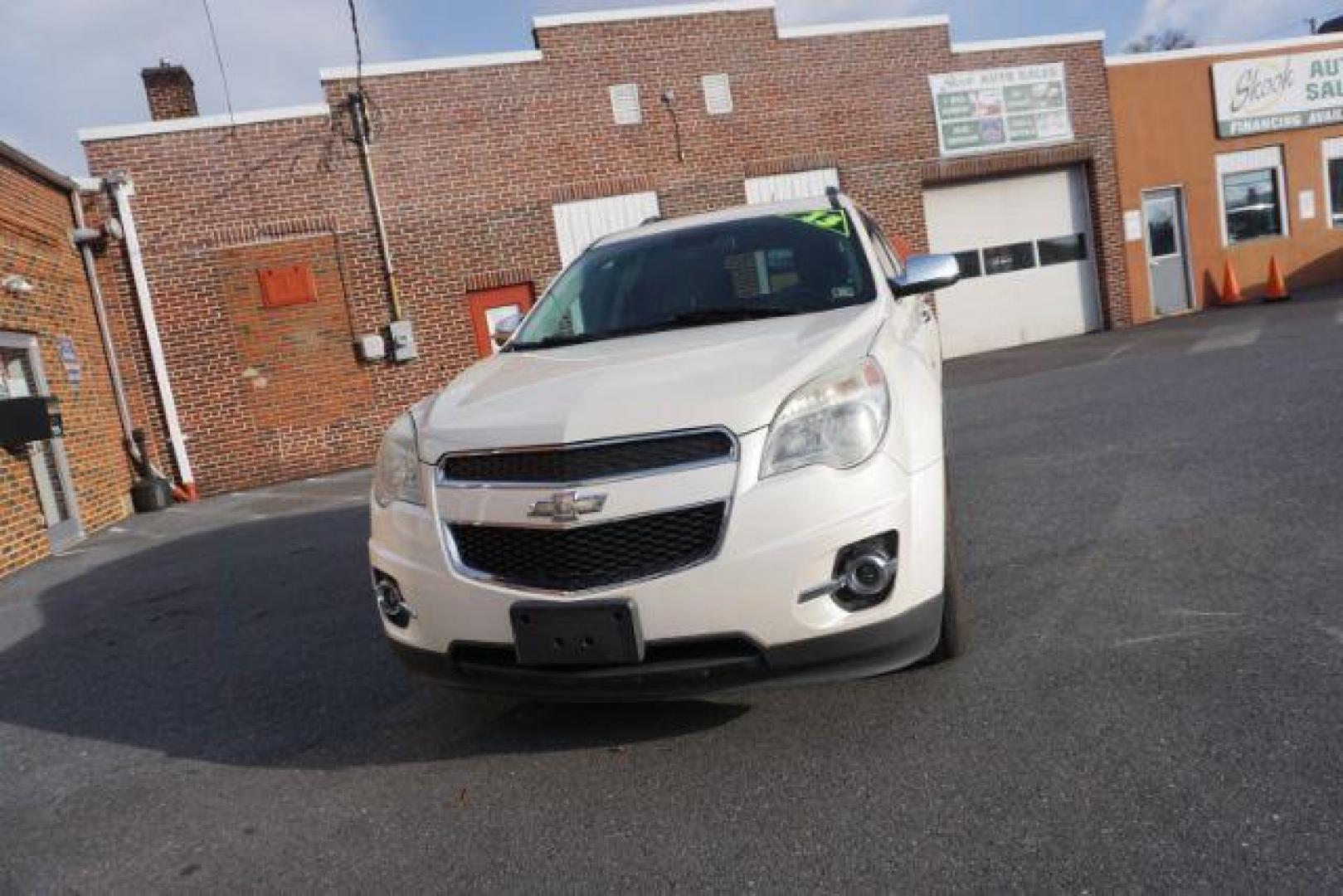 2013 Summit White /Jet Black Cloth Interior Chevrolet Equinox 2LT AWD (1GNFLNEK4DZ) with an 2.4L L4 DOHC 16V engine, 6-Speed Automatic transmission, located at 312 Centre Ave, Schuylkill Haven, PA, 17972, (570) 593-5278, 40.638130, -76.177383 - rear parking sensors, power drivers seat, power sunroof, remote engine starter, pioneer stereo - Photo#3