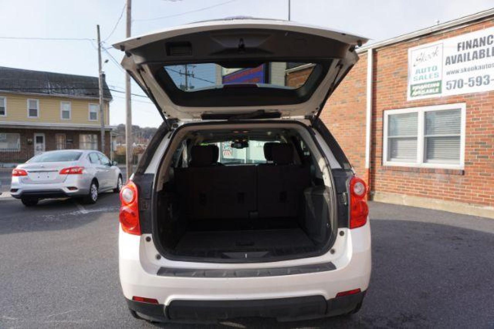 2013 Summit White /Jet Black Cloth Interior Chevrolet Equinox 2LT AWD (1GNFLNEK4DZ) with an 2.4L L4 DOHC 16V engine, 6-Speed Automatic transmission, located at 312 Centre Ave, Schuylkill Haven, PA, 17972, (570) 593-5278, 40.638130, -76.177383 - rear parking sensors, power drivers seat, power sunroof, remote engine starter, pioneer stereo - Photo#39