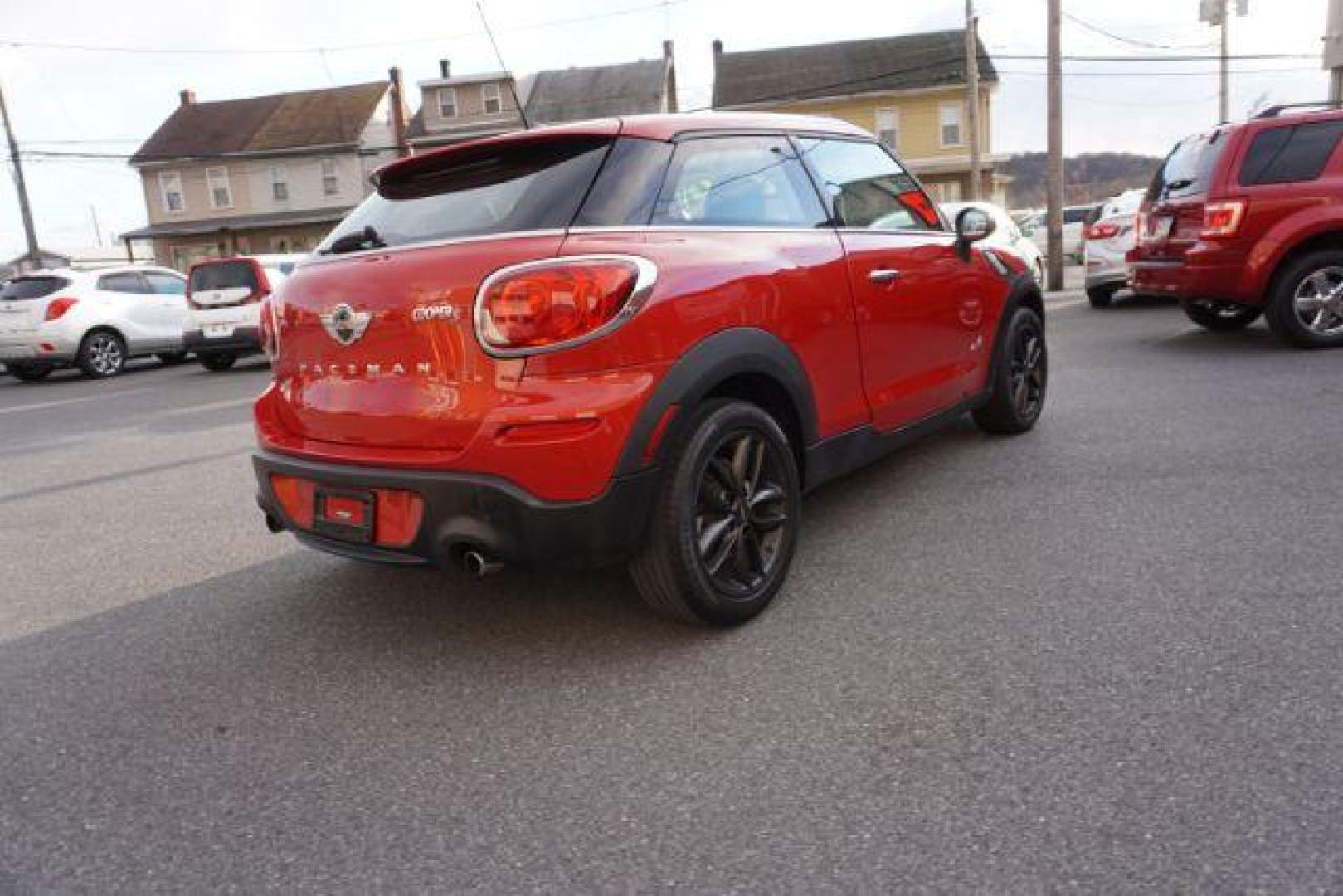 2013 Blazing Red Metallic /Carbon Black Mini Paceman S ALL4 (WMWSS7C57DW) with an 1.6L L4 DOHC 16V engine, 6-Speed Automatic transmission, located at 312 Centre Ave, Schuylkill Haven, PA, 17972, (570) 593-5278, 40.638130, -76.177383 - Photo#9