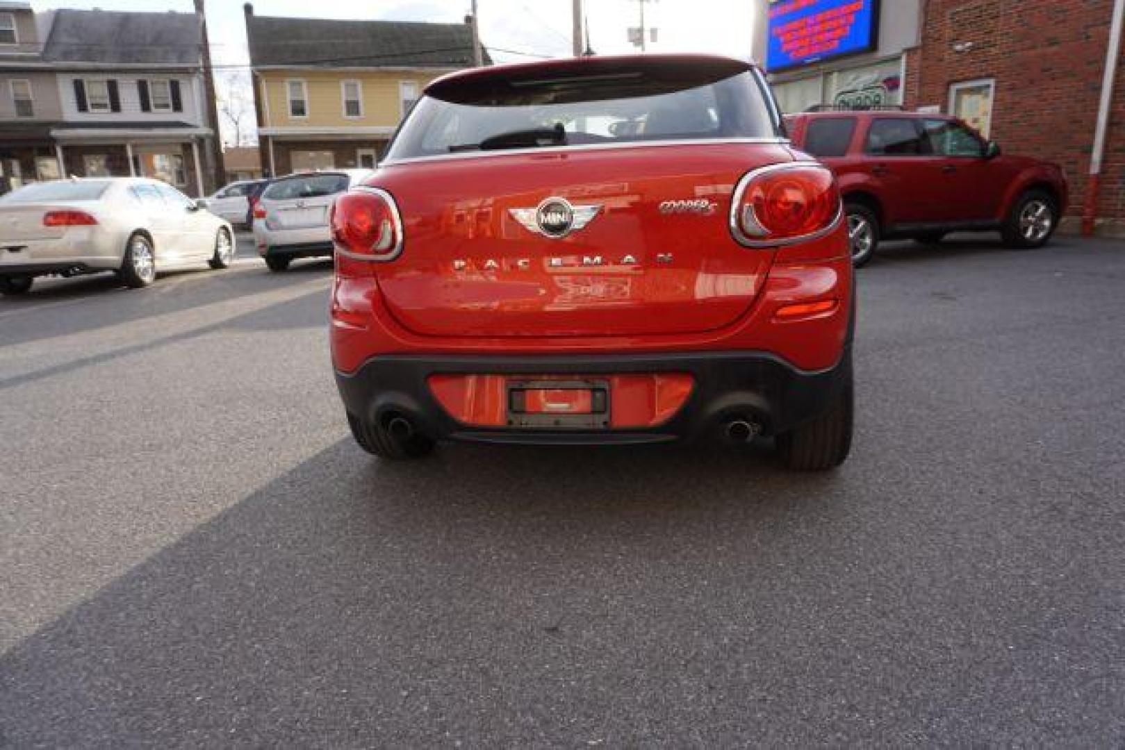 2013 Blazing Red Metallic /Carbon Black Mini Paceman S ALL4 (WMWSS7C57DW) with an 1.6L L4 DOHC 16V engine, 6-Speed Automatic transmission, located at 312 Centre Ave, Schuylkill Haven, PA, 17972, (570) 593-5278, 40.638130, -76.177383 - Photo#10