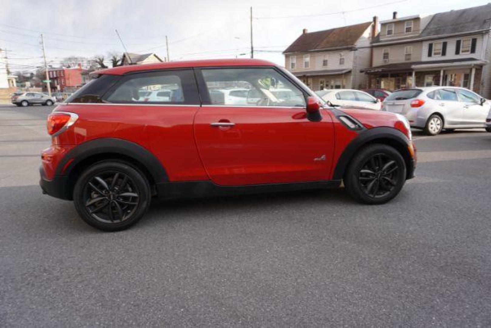 2013 Blazing Red Metallic /Carbon Black Mini Paceman S ALL4 (WMWSS7C57DW) with an 1.6L L4 DOHC 16V engine, 6-Speed Automatic transmission, located at 312 Centre Ave, Schuylkill Haven, PA, 17972, (570) 593-5278, 40.638130, -76.177383 - Photo#8