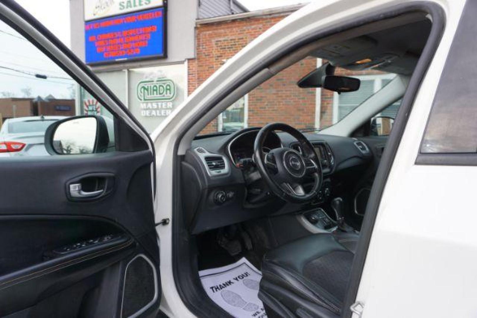 2018 White Clear Coat Jeep Compass Latitude 4WD (3C4NJDBB3JT) with an 2.4L L4 DOHC 16V engine, Continuously Variable Transmission transmission, located at 312 Centre Ave, Schuylkill Haven, PA, 17972, (570) 593-5278, 40.638130, -76.177383 - Photo#17