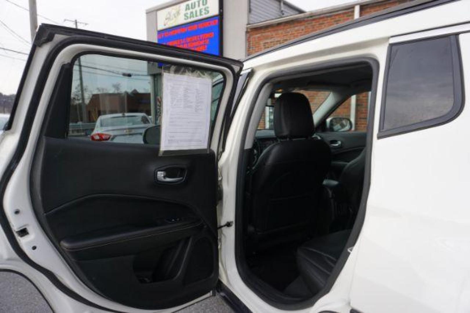 2018 White Clear Coat Jeep Compass Latitude 4WD (3C4NJDBB3JT) with an 2.4L L4 DOHC 16V engine, Continuously Variable Transmission transmission, located at 312 Centre Ave, Schuylkill Haven, PA, 17972, (570) 593-5278, 40.638130, -76.177383 - Photo#27