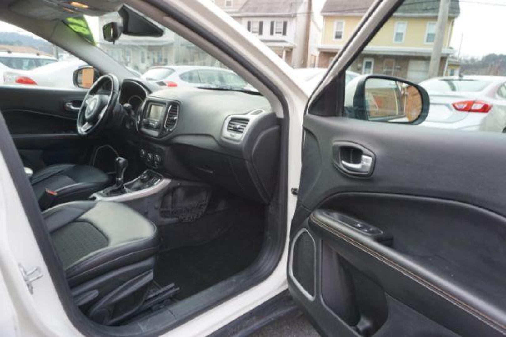 2018 White Clear Coat Jeep Compass Latitude 4WD (3C4NJDBB3JT) with an 2.4L L4 DOHC 16V engine, Continuously Variable Transmission transmission, located at 312 Centre Ave, Schuylkill Haven, PA, 17972, (570) 593-5278, 40.638130, -76.177383 - Photo#45