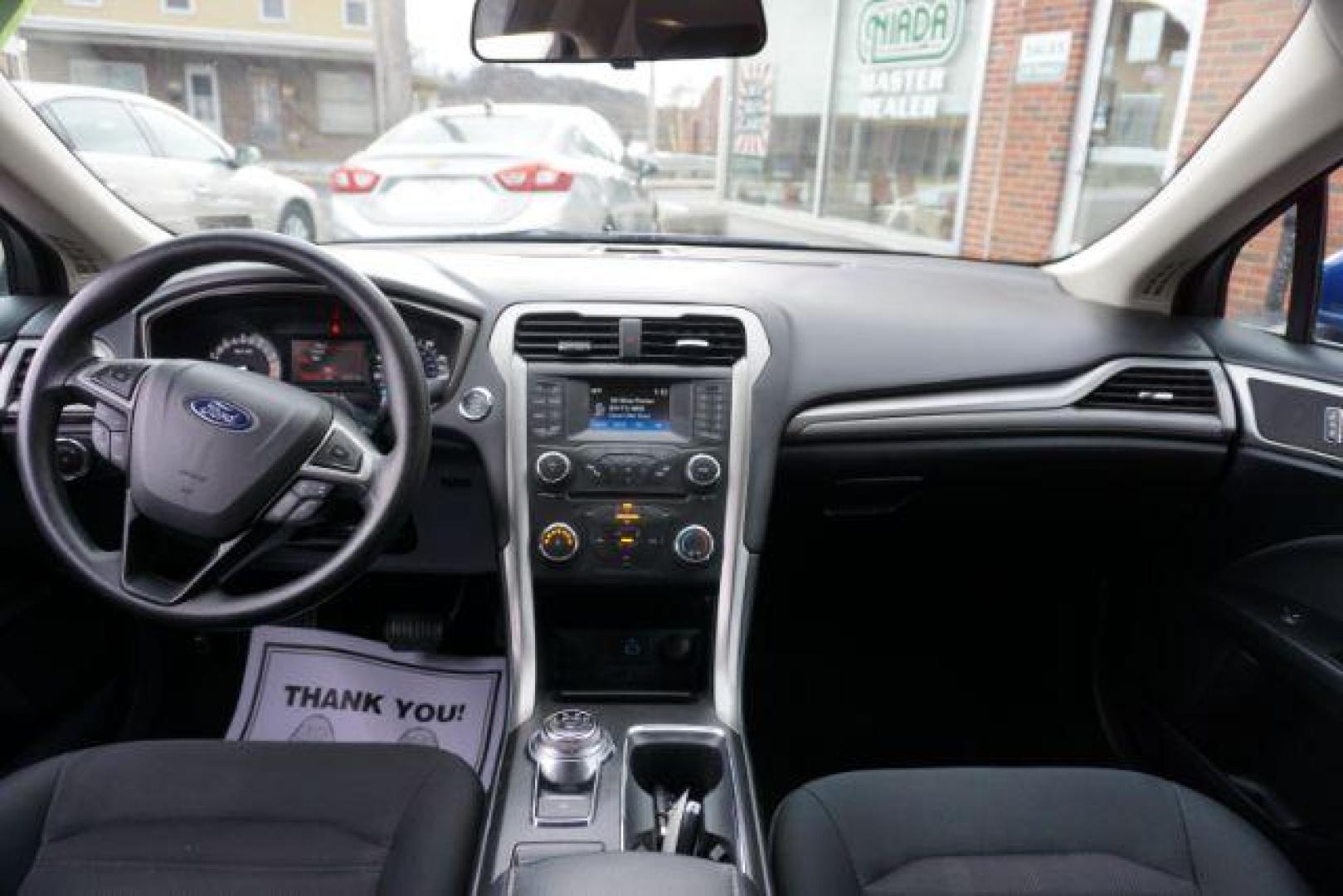 2018 Blue Metallic Ford Fusion SE (3FA6P0H73JR) with an 2.5L L4 DOHC 16V engine, 6-Speed Automatic transmission, located at 312 Centre Ave, Schuylkill Haven, PA, 17972, (570) 593-5278, 40.638130, -76.177383 - Photo#37