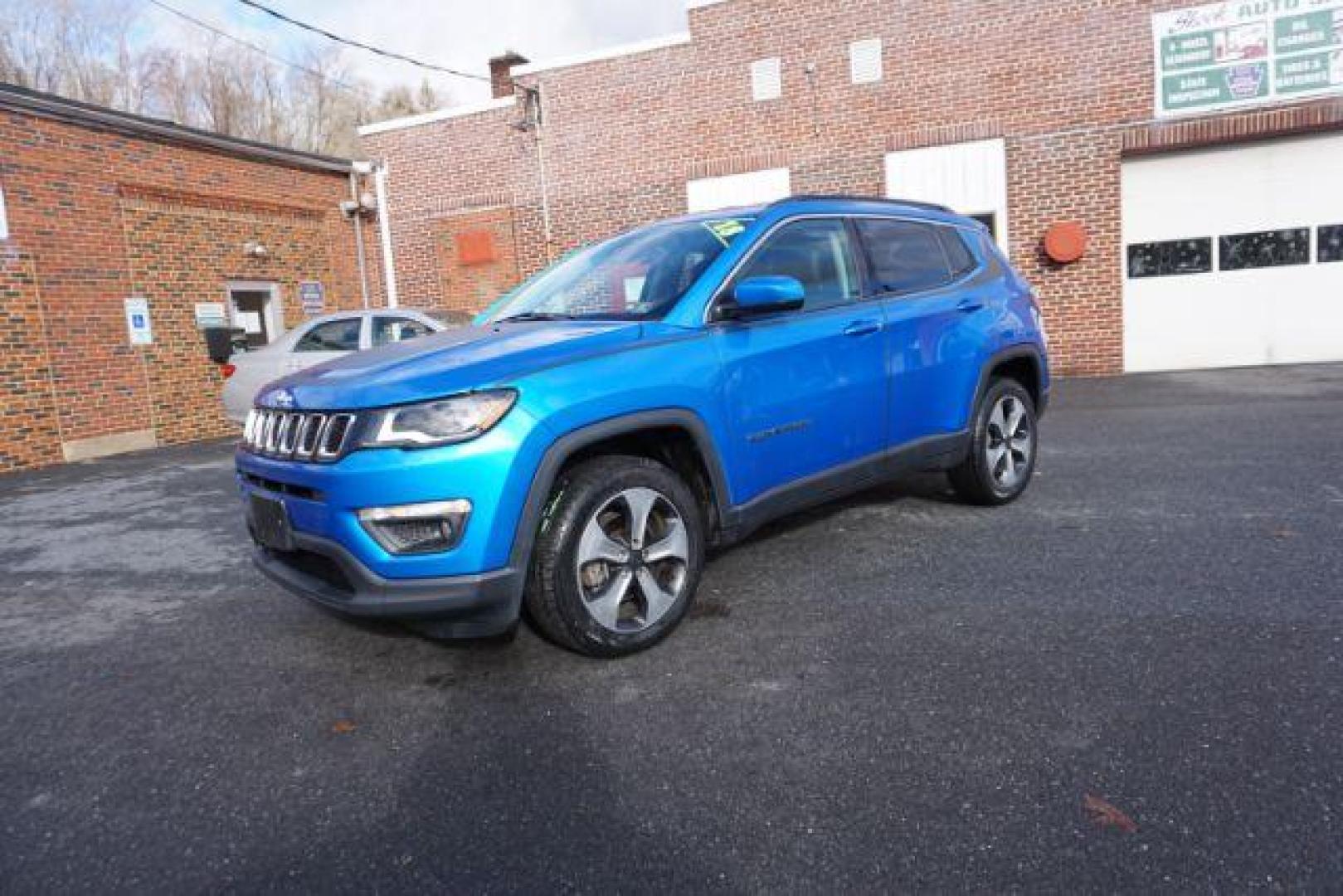 2019 Bright White Clear Coat /Black, vinyl/cloth Jeep Cherokee Latitude Plus 4WD (1C4PJMLBXKD) with an 2.4L L4 DOHC 16V engine, 9-Speed Automatic transmission, located at 312 Centre Ave, Schuylkill Haven, PA, 17972, (570) 593-5278, 40.638130, -76.177383 - luggage rack, power sunroof - Photo#2