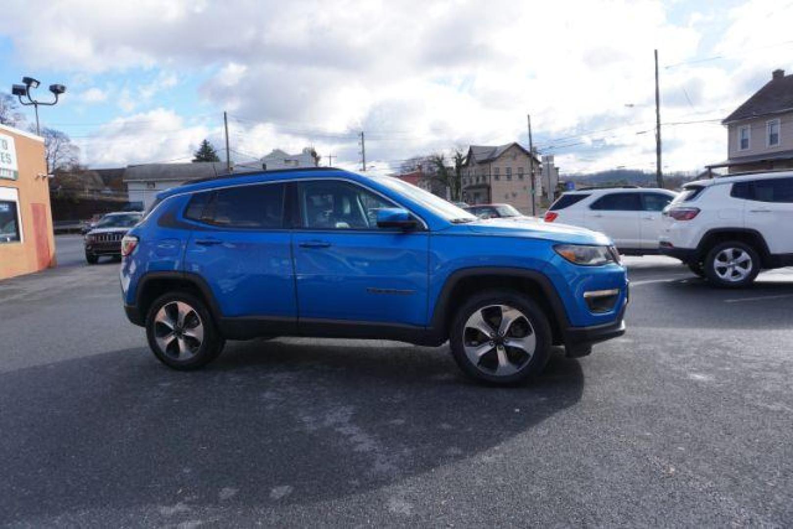 2019 Bright White Clear Coat /Black, vinyl/cloth Jeep Cherokee Latitude Plus 4WD (1C4PJMLBXKD) with an 2.4L L4 DOHC 16V engine, 9-Speed Automatic transmission, located at 312 Centre Ave, Schuylkill Haven, PA, 17972, (570) 593-5278, 40.638130, -76.177383 - luggage rack, power sunroof - Photo#5