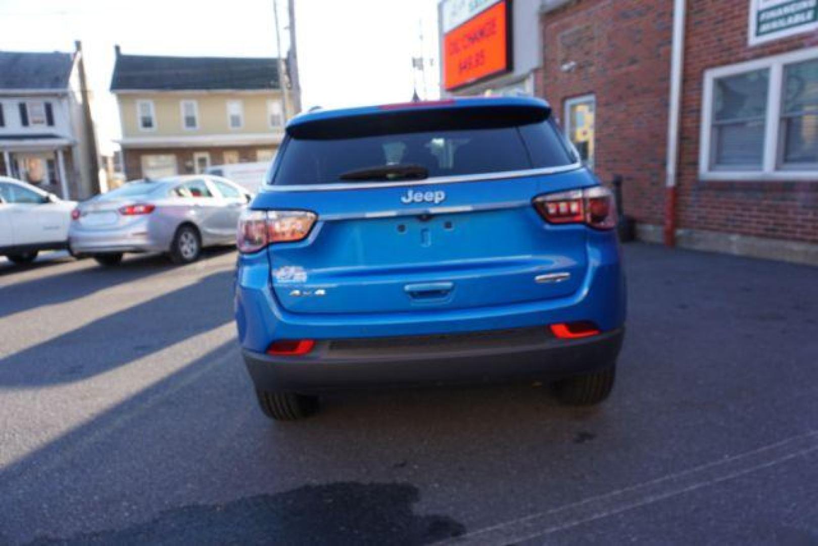 2018 Laser Blue Pearl Coat Jeep Compass Latitude 4WD (3C4NJDBB7JT) with an 2.4L L4 DOHC 16V engine, located at 312 Centre Ave, Schuylkill Haven, PA, 17972, (570) 593-5278, 40.638130, -76.177383 - collision avoidance system, HID headlamps, luggage rack, power liftgate - Photo#10