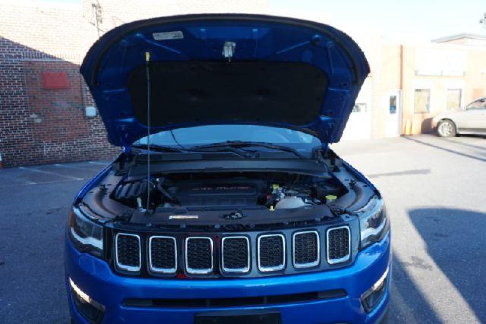 2018 Laser Blue Pearl Coat Jeep Compass Latitude 4WD (3C4NJDBB7JT) with an 2.4L L4 DOHC 16V engine, located at 312 Centre Ave, Schuylkill Haven, PA, 17972, (570) 593-5278, 40.638130, -76.177383 - collision avoidance system, HID headlamps, luggage rack, power liftgate - Photo#51