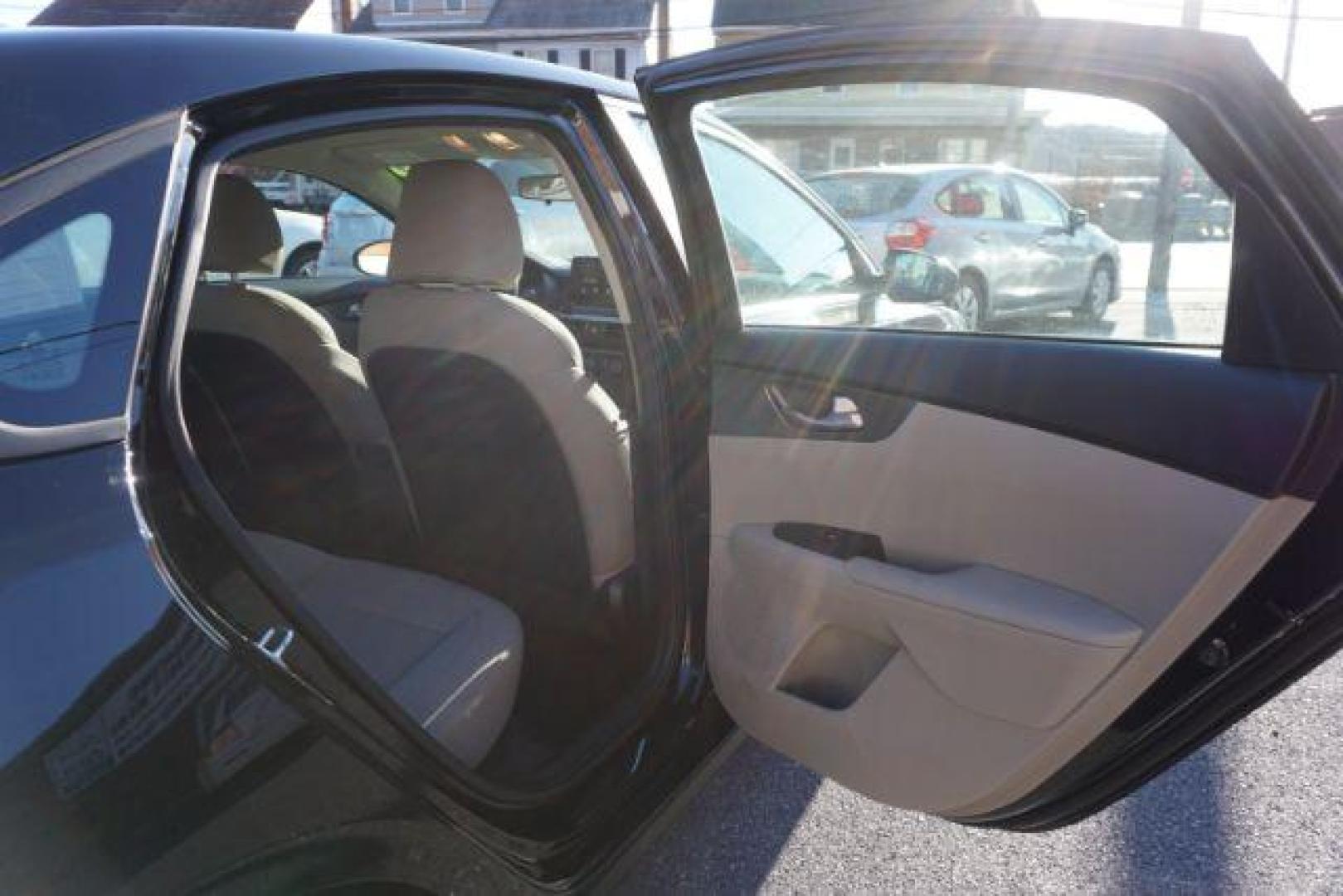 2020 Aurora Black Pearl /Black, cloth Kia Forte FE (3KPF24AD0LE) with an 2.0L L4 DOHC 16V engine, Continuously Variable Transmission transmission, located at 312 Centre Ave, Schuylkill Haven, PA, 17972, (570) 593-5278, 40.638130, -76.177383 - aluminum/alloy wheels - Photo#39