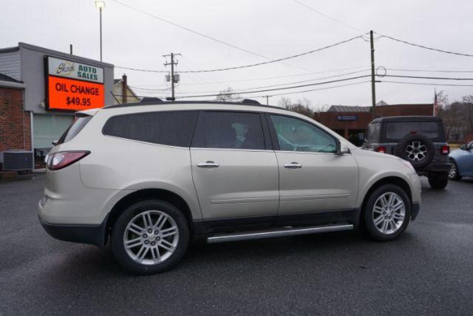 2014 Chevrolet Traverse 1LT AWD (1GNKVGKD7EJ) with an 3.6L V6 DOHC 24V engine, 6-Speed Automatic transmission, located at 312 Centre Ave, Schuylkill Haven, PA, 17972, (570) 593-5278, 40.638130, -76.177383 - aluminum/alloy wheels, power drivers seat, towing/camping pkg heated front seats - Photo#13