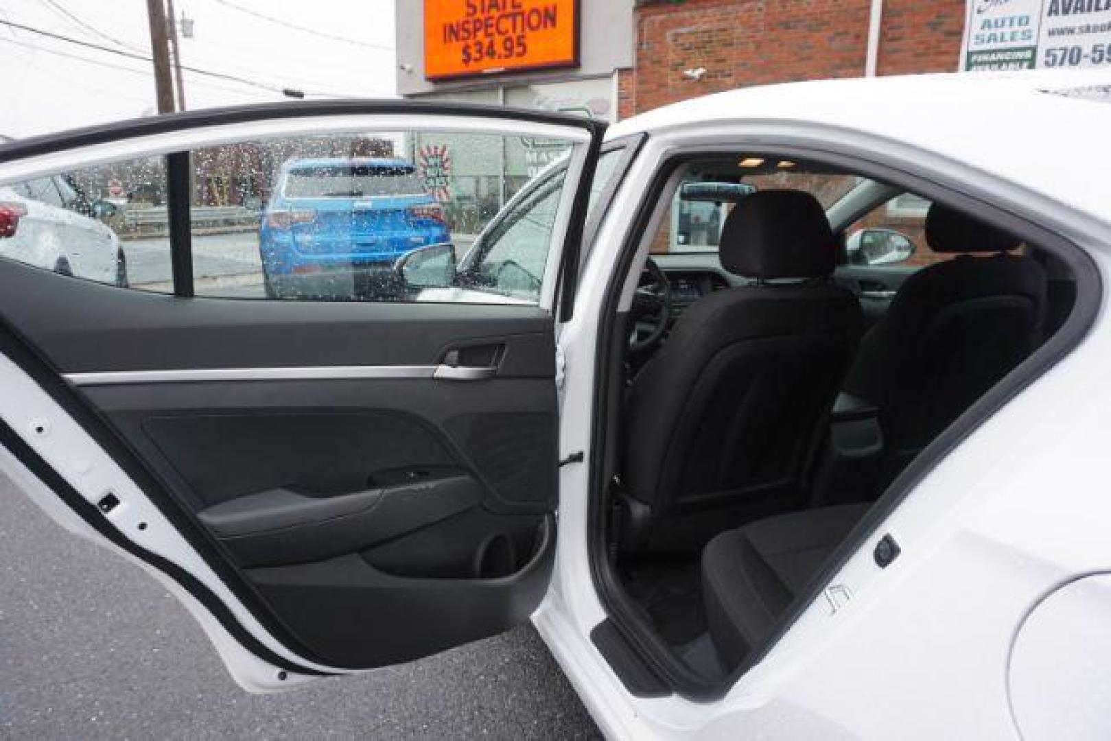 2020 Quartz White Pearl /Black, cloth Hyundai Elantra SE 6AT (5NPD74LF2LH) with an 1.8L L4 DOHC 16V engine, 6-Speed Automatic transmission, located at 312 Centre Ave, Schuylkill Haven, PA, 17972, (570) 593-5278, 40.638130, -76.177383 - aluminum/alloy wheels - Photo#27