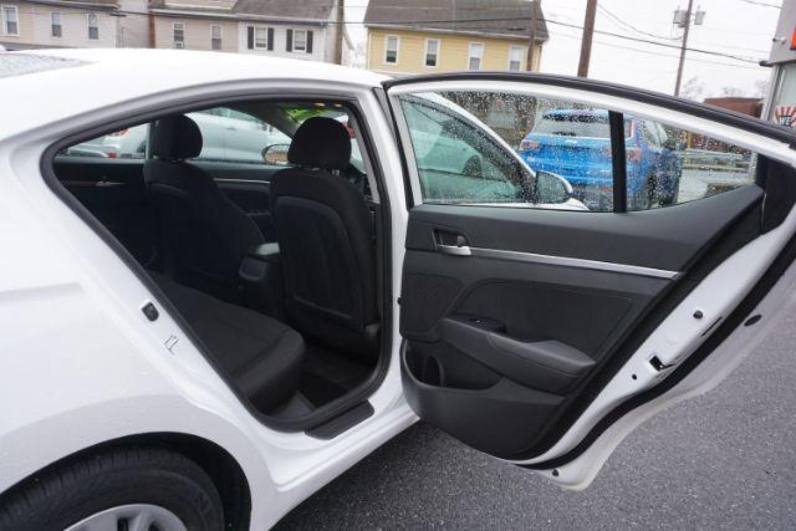 2020 Quartz White Pearl /Black, cloth Hyundai Elantra SE 6AT (5NPD74LF2LH) with an 1.8L L4 DOHC 16V engine, 6-Speed Automatic transmission, located at 312 Centre Ave, Schuylkill Haven, PA, 17972, (570) 593-5278, 40.638130, -76.177383 - aluminum/alloy wheels - Photo#38