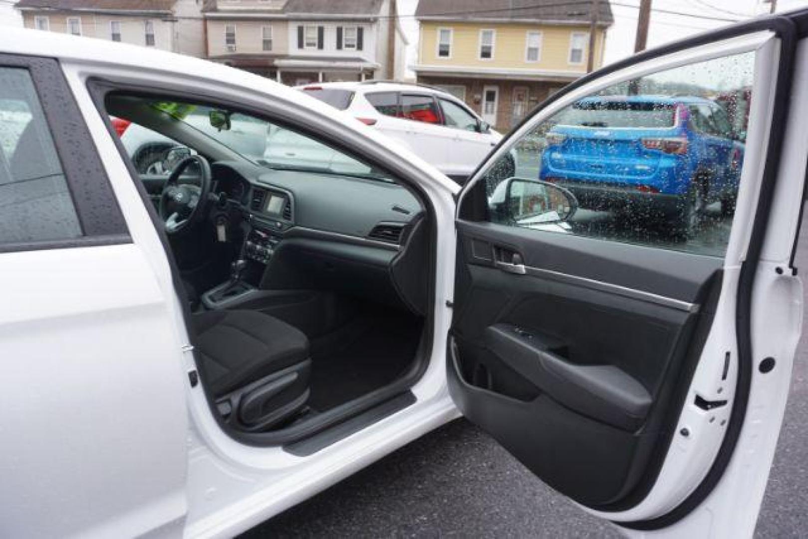 2020 Quartz White Pearl /Black, cloth Hyundai Elantra SE 6AT (5NPD74LF2LH) with an 1.8L L4 DOHC 16V engine, 6-Speed Automatic transmission, located at 312 Centre Ave, Schuylkill Haven, PA, 17972, (570) 593-5278, 40.638130, -76.177383 - aluminum/alloy wheels - Photo#43