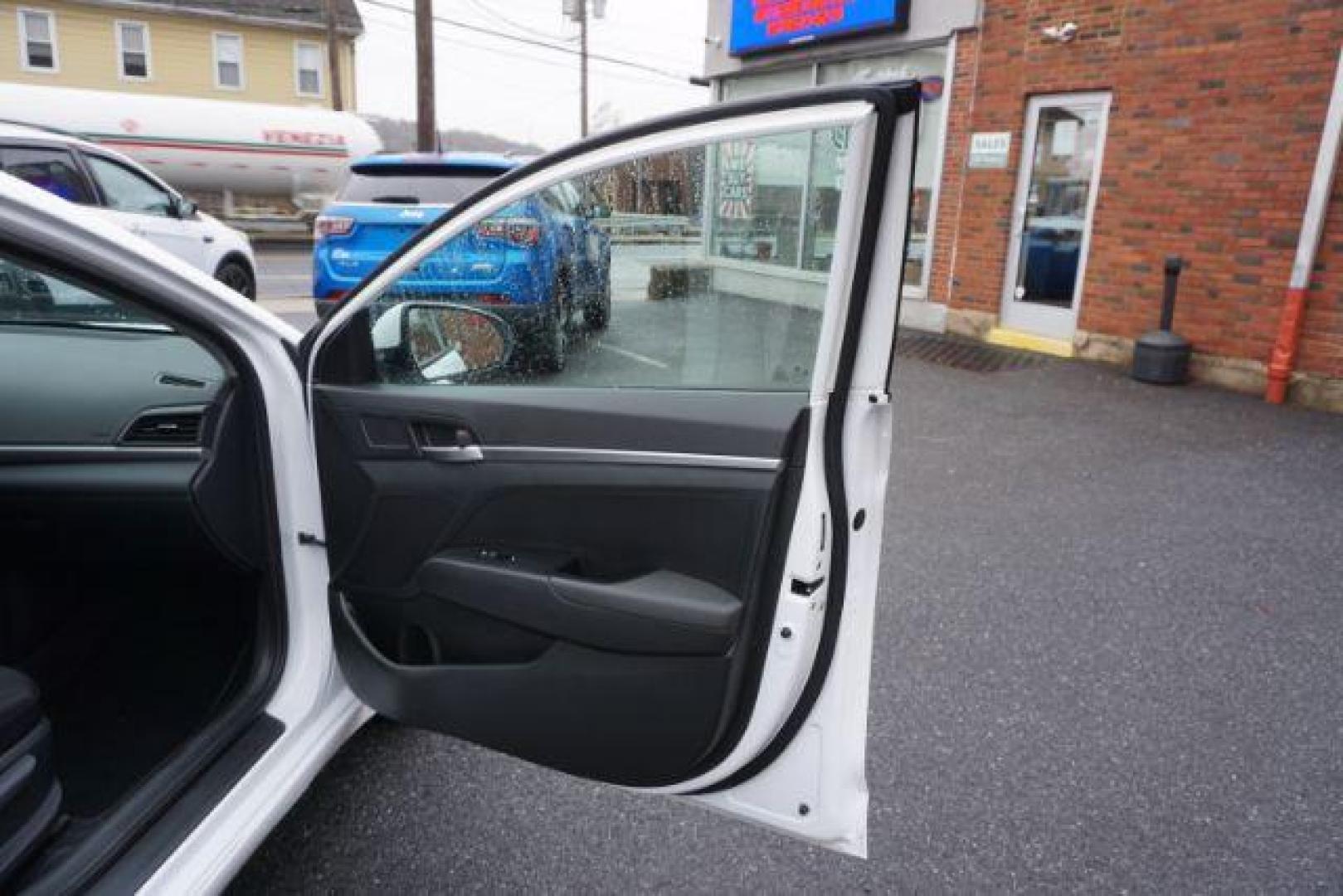 2020 Quartz White Pearl /Black, cloth Hyundai Elantra SE 6AT (5NPD74LF2LH) with an 1.8L L4 DOHC 16V engine, 6-Speed Automatic transmission, located at 312 Centre Ave, Schuylkill Haven, PA, 17972, (570) 593-5278, 40.638130, -76.177383 - aluminum/alloy wheels - Photo#44