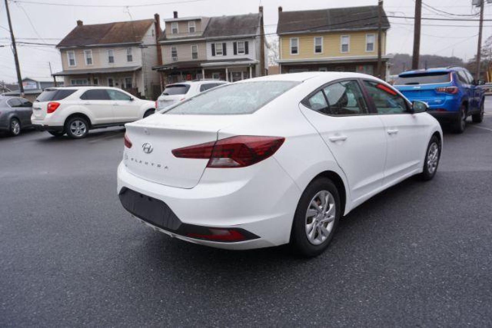 2020 Quartz White Pearl /Black, cloth Hyundai Elantra SE 6AT (5NPD74LF2LH) with an 1.8L L4 DOHC 16V engine, 6-Speed Automatic transmission, located at 312 Centre Ave, Schuylkill Haven, PA, 17972, (570) 593-5278, 40.638130, -76.177383 - aluminum/alloy wheels - Photo#8