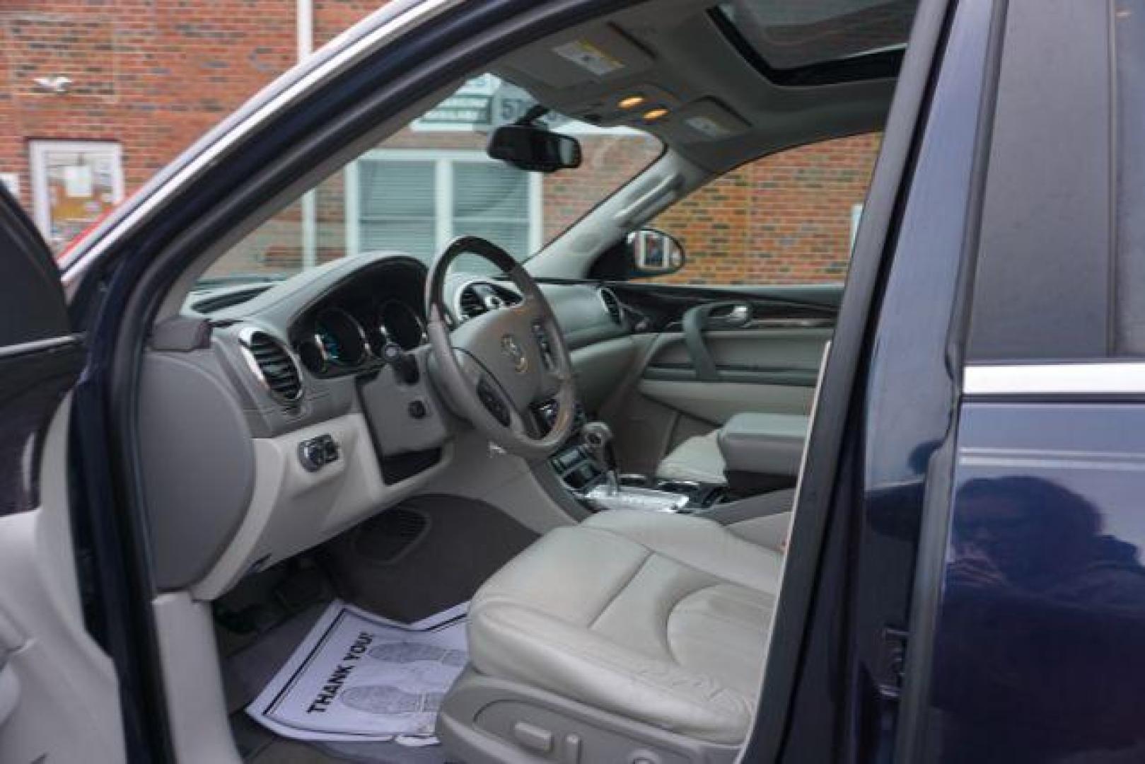 2016 Dark Sapphire Blue Metallic /Light Titanium Seats w/Dark Titanium Interior Acce Buick Enclave Premium AWD (5GAKVCKD0GJ) with an 3.6L V6 DOHC 24V engine, 6-Speed Automatic Overdrive transmission, located at 312 Centre Ave, Schuylkill Haven, PA, 17972, (570) 593-5278, 40.638130, -76.177383 - collision avoidance, lane departure warning, navigation, luggage rack, power sunroof, towing pkg, Bose premium sound - Photo#18