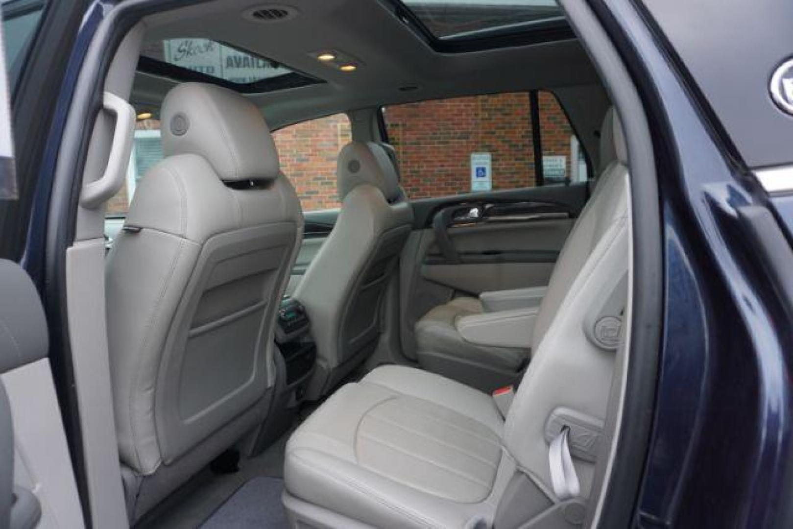 2016 Dark Sapphire Blue Metallic /Light Titanium Seats w/Dark Titanium Interior Acce Buick Enclave Premium AWD (5GAKVCKD0GJ) with an 3.6L V6 DOHC 24V engine, 6-Speed Automatic Overdrive transmission, located at 312 Centre Ave, Schuylkill Haven, PA, 17972, (570) 593-5278, 40.638130, -76.177383 - collision avoidance, lane departure warning, navigation, luggage rack, power sunroof, towing pkg, Bose premium sound - Photo#33