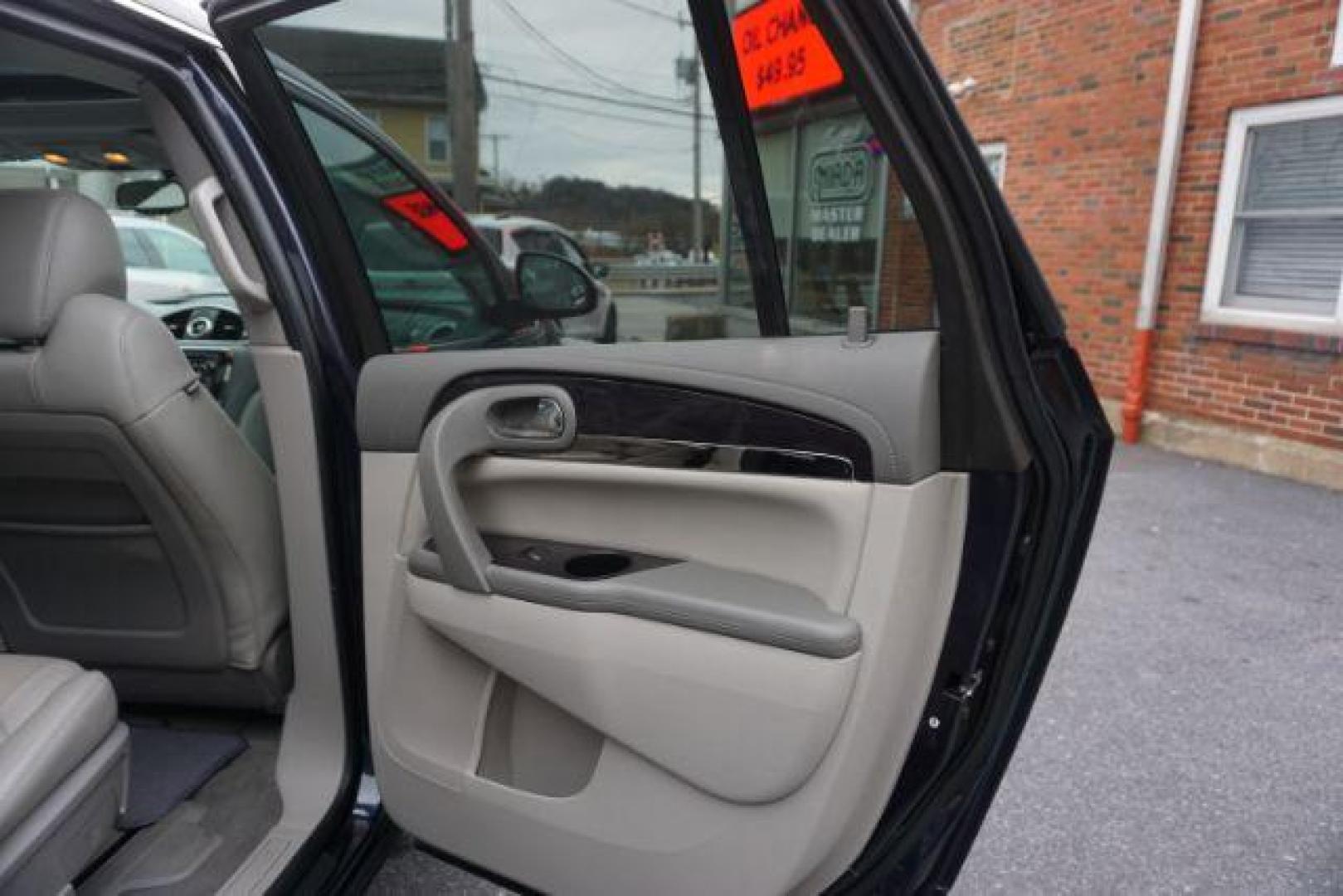 2016 Dark Sapphire Blue Metallic /Light Titanium Seats w/Dark Titanium Interior Acce Buick Enclave Premium AWD (5GAKVCKD0GJ) with an 3.6L V6 DOHC 24V engine, 6-Speed Automatic Overdrive transmission, located at 312 Centre Ave, Schuylkill Haven, PA, 17972, (570) 593-5278, 40.638130, -76.177383 - collision avoidance, lane departure warning, navigation, luggage rack, power sunroof, towing pkg, Bose premium sound - Photo#45