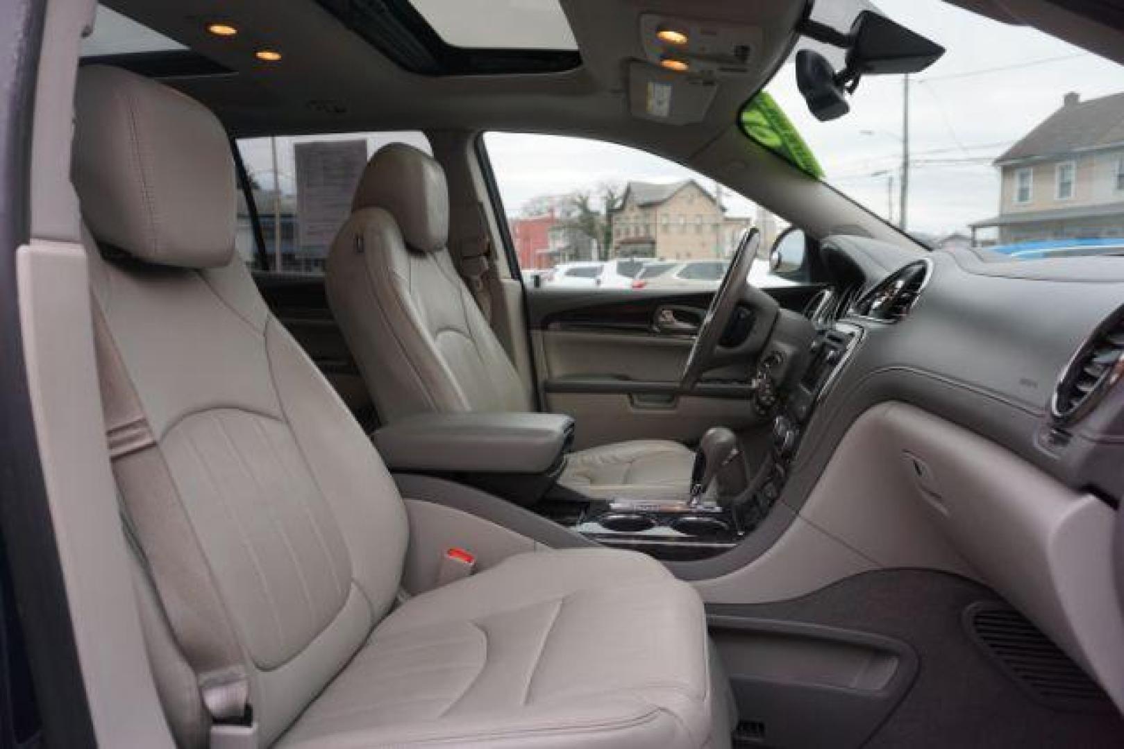 2016 Dark Sapphire Blue Metallic /Light Titanium Seats w/Dark Titanium Interior Acce Buick Enclave Premium AWD (5GAKVCKD0GJ) with an 3.6L V6 DOHC 24V engine, 6-Speed Automatic Overdrive transmission, located at 312 Centre Ave, Schuylkill Haven, PA, 17972, (570) 593-5278, 40.638130, -76.177383 - collision avoidance, lane departure warning, navigation, luggage rack, power sunroof, towing pkg, Bose premium sound - Photo#56