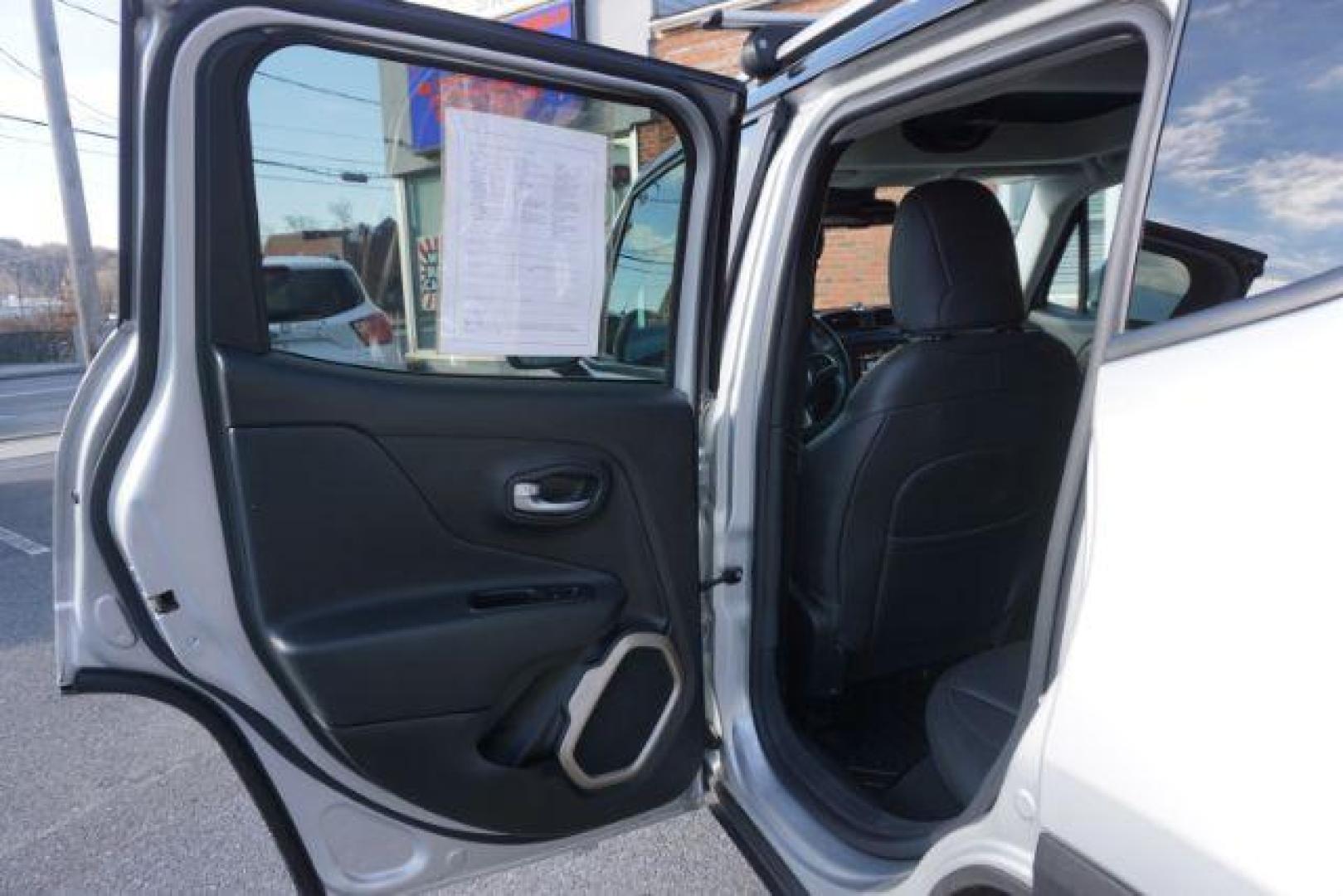 2016 Granite Crystal Metallic Clear Coat /Black, leather Jeep Renegade Limited 4WD (ZACCJBDT4GP) with an 2.4L L4 DOHC 16V engine, 9-Speed Automatic transmission, located at 312 Centre Ave, Schuylkill Haven, PA, 17972, (570) 593-5278, 40.638130, -76.177383 - automatic climate control, back up camera, bluetooth connection, collision avoidance, passive keyless entry, aluminum/alloy wheels, leather seats, luggage rack, power driver's seat, remote engine starter, removeable open air sunroof, heated front seats - Photo#30