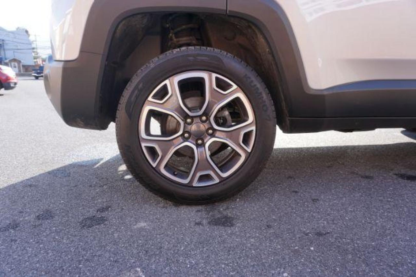 2016 Granite Crystal Metallic Clear Coat /Black, leather Jeep Renegade Limited 4WD (ZACCJBDT4GP) with an 2.4L L4 DOHC 16V engine, 9-Speed Automatic transmission, located at 312 Centre Ave, Schuylkill Haven, PA, 17972, (570) 593-5278, 40.638130, -76.177383 - automatic climate control, back up camera, bluetooth connection, collision avoidance, passive keyless entry, aluminum/alloy wheels, leather seats, luggage rack, power driver's seat, remote engine starter, removeable open air sunroof, heated front seats - Photo#7