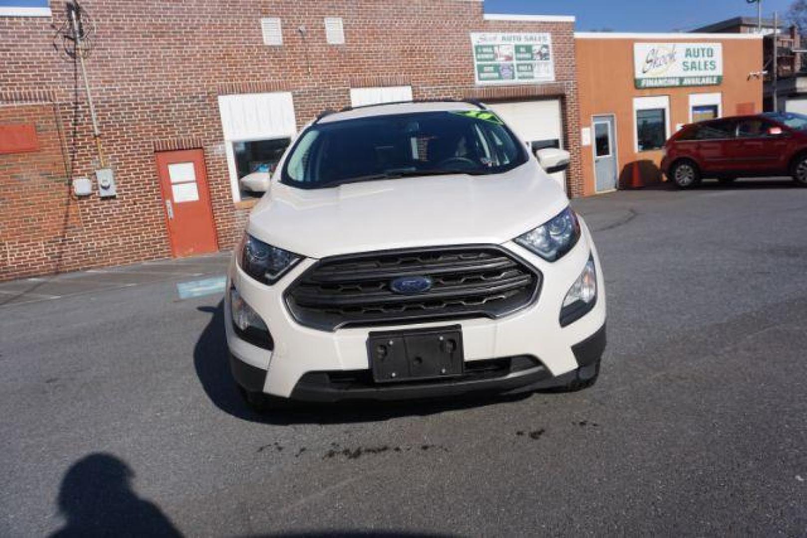 2018 Diamond White /Ebony Black, leather/premium cloth Ford EcoSport SES AWD (MAJ6P1CL4JC) with an 2.0L L4 DOHC 16V engine, 6-Speed Automatic transmission, located at 312 Centre Ave, Schuylkill Haven, PA, 17972, (570) 593-5278, 40.638130, -76.177383 - luggage rack - Photo#3