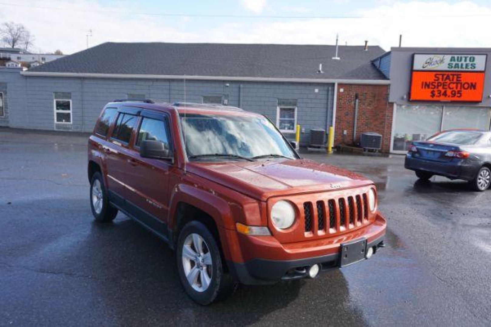 2012 Copperhead Pearl Jeep Patriot Latitude 4WD (1C4NJRFB0CD) with an 2.4L L4 DOHC 16V engine, Continuously Variabl transmission, located at 312 Centre Ave, Schuylkill Haven, PA, 17972, (570) 593-5278, 40.638130, -76.177383 - Photo#1