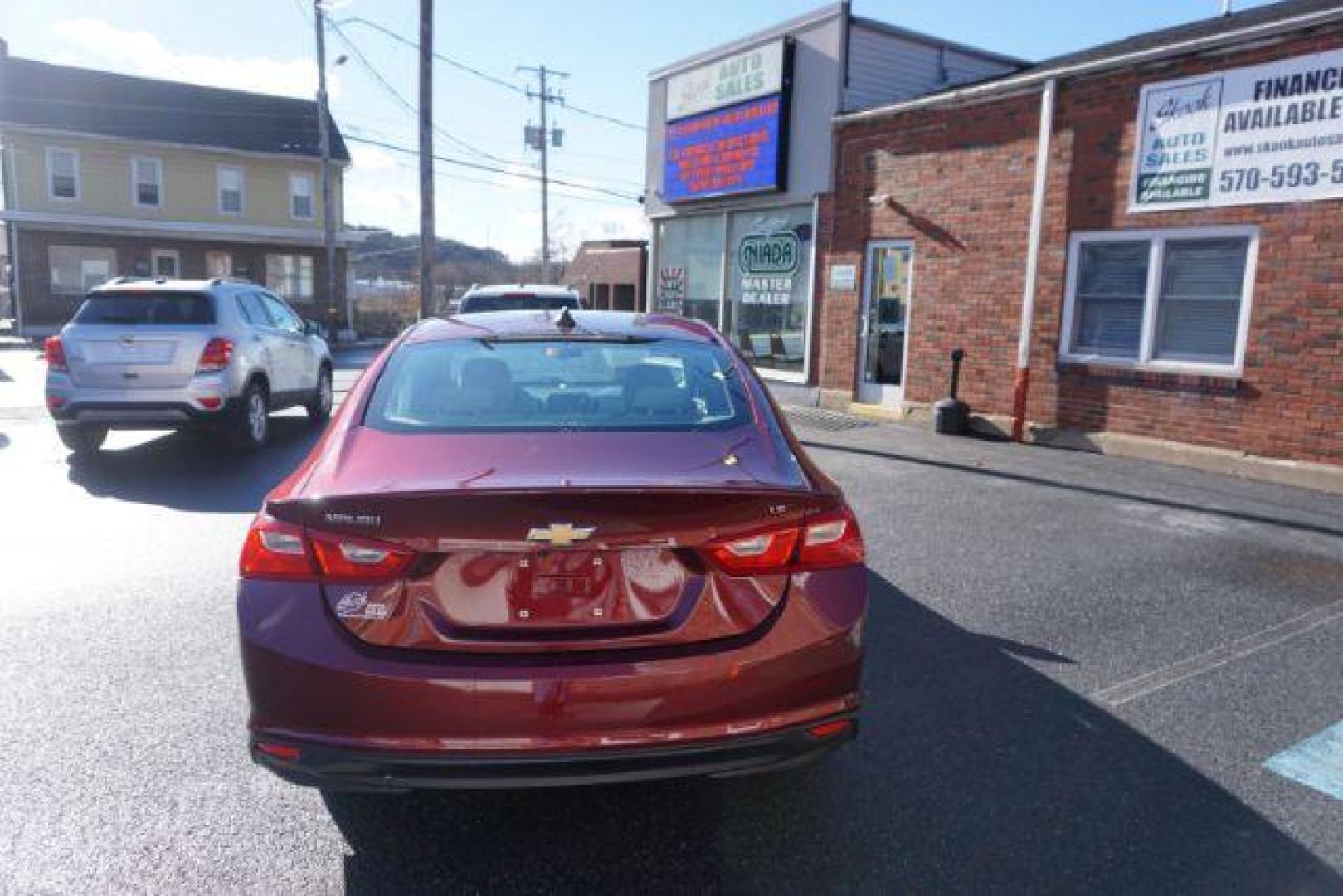 2016 Butte Red Metalllic Chevrolet Malibu LS (1G1ZB5ST5GF) with an 1.5L L4 DOHC 16V engine, 6-Speed Automatic transmission, located at 312 Centre Ave, Schuylkill Haven, PA, 17972, (570) 593-5278, 40.638130, -76.177383 - remote engine starter - Photo#9