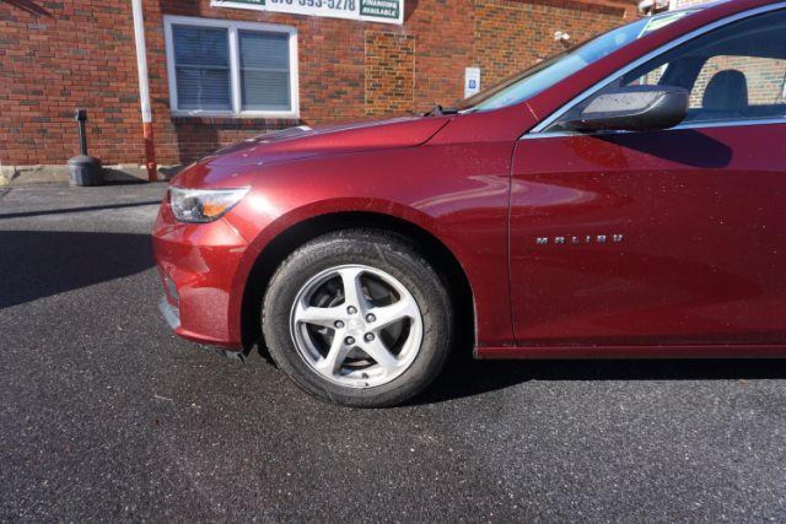 2016 Butte Red Metalllic Chevrolet Malibu LS (1G1ZB5ST5GF) with an 1.5L L4 DOHC 16V engine, 6-Speed Automatic transmission, located at 312 Centre Ave, Schuylkill Haven, PA, 17972, (570) 593-5278, 40.638130, -76.177383 - remote engine starter - Photo#12