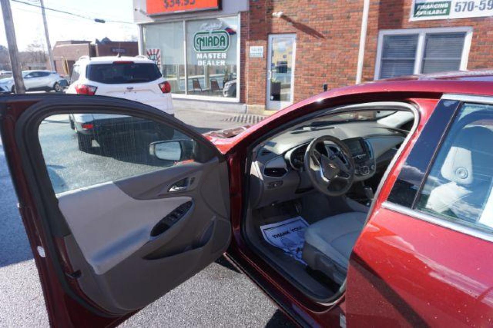 2016 Butte Red Metalllic Chevrolet Malibu LS (1G1ZB5ST5GF) with an 1.5L L4 DOHC 16V engine, 6-Speed Automatic transmission, located at 312 Centre Ave, Schuylkill Haven, PA, 17972, (570) 593-5278, 40.638130, -76.177383 - remote engine starter - Photo#14