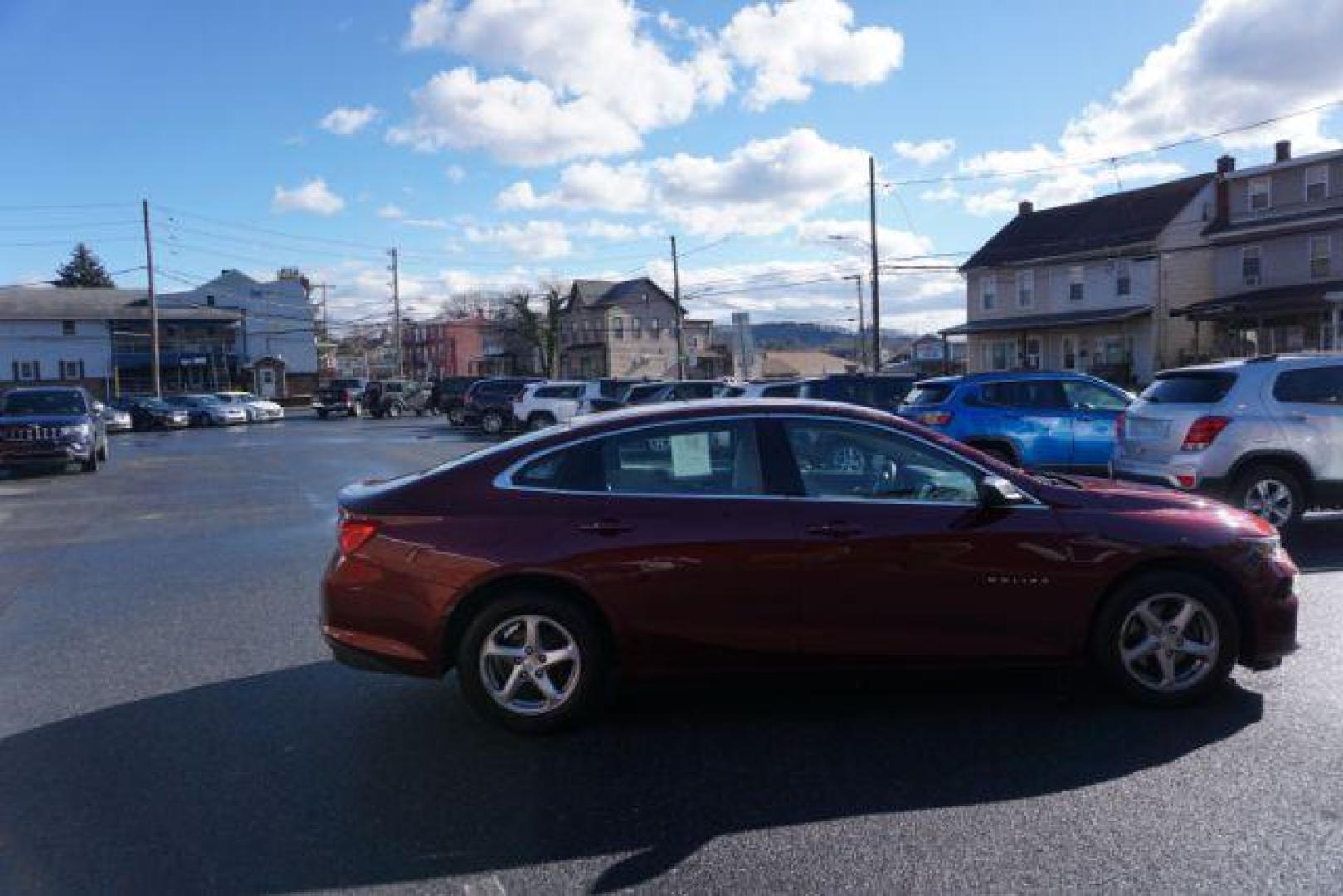 2016 Butte Red Metalllic Chevrolet Malibu LS (1G1ZB5ST5GF) with an 1.5L L4 DOHC 16V engine, 6-Speed Automatic transmission, located at 312 Centre Ave, Schuylkill Haven, PA, 17972, (570) 593-5278, 40.638130, -76.177383 - remote engine starter - Photo#7