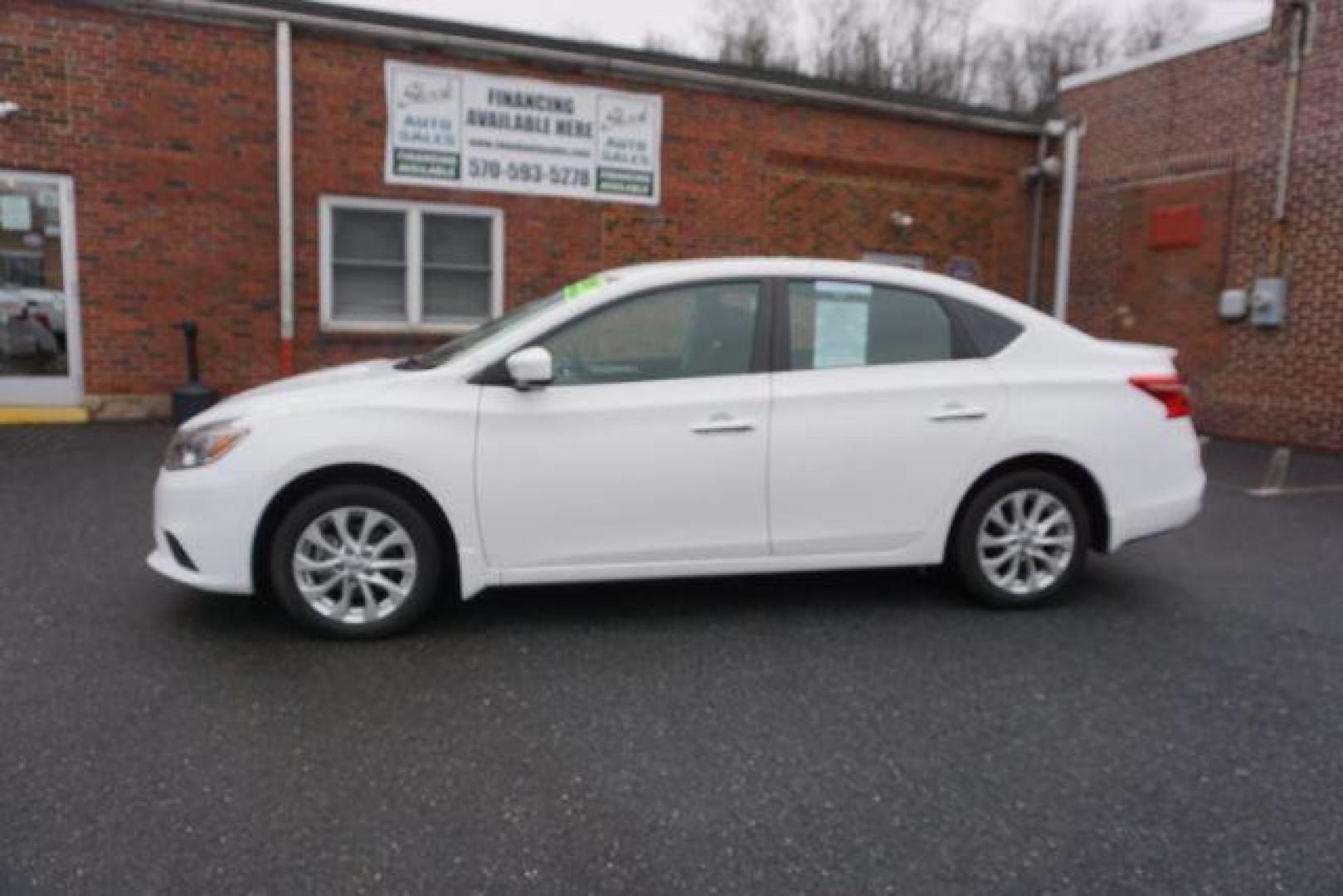 2017 Fresh Powder /Charcoal, cloth Nissan Sentra S CVT (3N1AB7AP6HY) with an 1.8L L4 SFI DOHC 16V engine, Continuously Variable Transmission transmission, located at 312 Centre Ave, Schuylkill Haven, PA, 17972, (570) 593-5278, 40.638130, -76.177383 - Photo#0