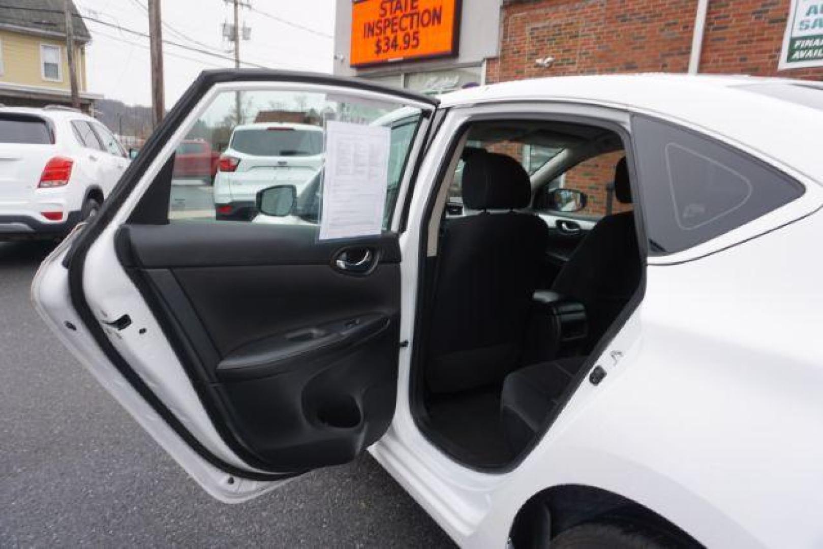 2017 Fresh Powder /Charcoal, cloth Nissan Sentra S CVT (3N1AB7AP6HY) with an 1.8L L4 SFI DOHC 16V engine, Continuously Variable Transmission transmission, located at 312 Centre Ave, Schuylkill Haven, PA, 17972, (570) 593-5278, 40.638130, -76.177383 - Photo#31