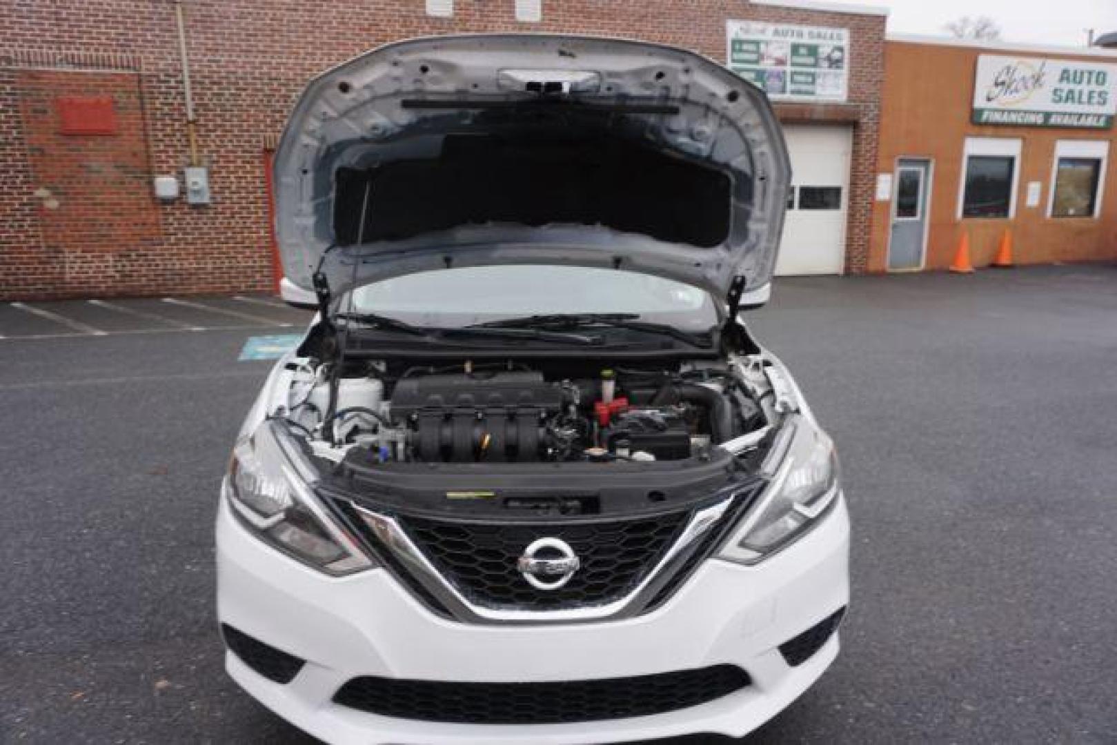 2017 Fresh Powder /Charcoal, cloth Nissan Sentra S CVT (3N1AB7AP6HY) with an 1.8L L4 SFI DOHC 16V engine, Continuously Variable Transmission transmission, located at 312 Centre Ave, Schuylkill Haven, PA, 17972, (570) 593-5278, 40.638130, -76.177383 - Photo#53