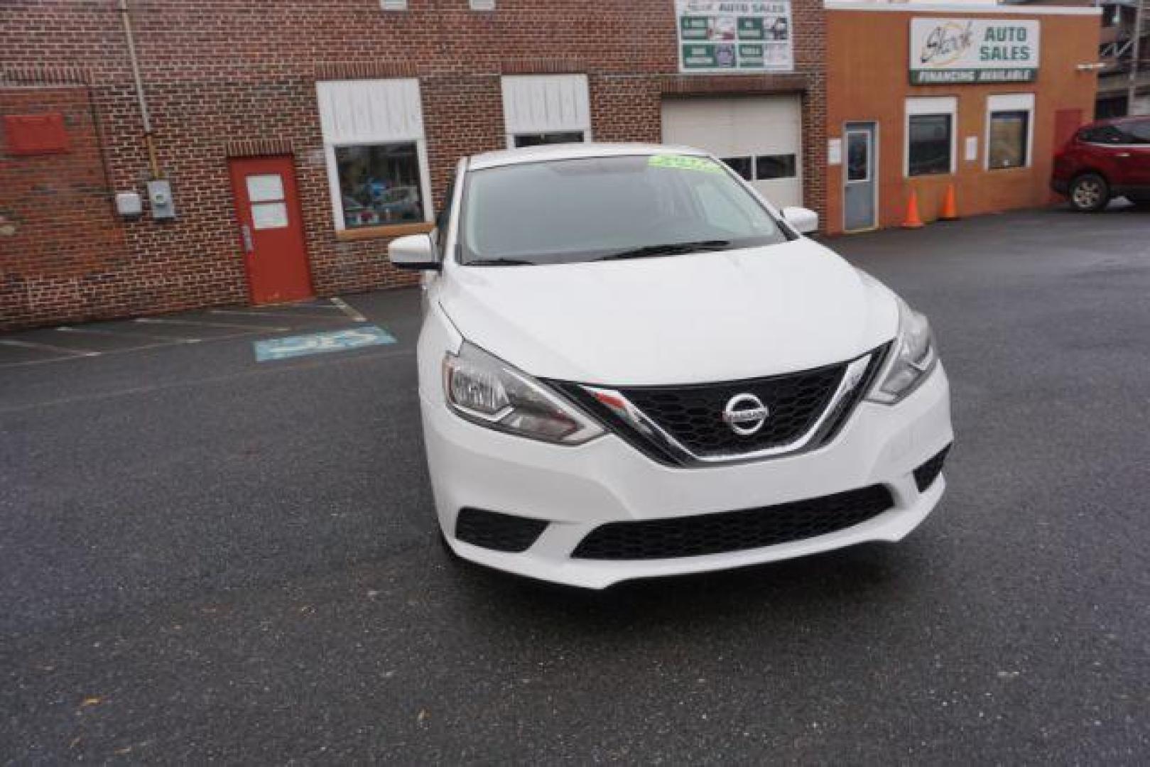 2017 Fresh Powder /Charcoal, cloth Nissan Sentra S CVT (3N1AB7AP6HY) with an 1.8L L4 SFI DOHC 16V engine, Continuously Variable Transmission transmission, located at 312 Centre Ave, Schuylkill Haven, PA, 17972, (570) 593-5278, 40.638130, -76.177383 - Photo#5