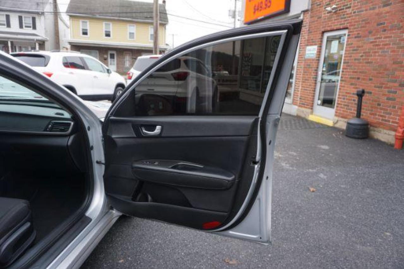 2018 Silky Silver /Black Cloth, cloth Kia Optima LX (5XXGT4L3XJG) with an 2.4L L4 DOHC 16V engine, 6-Speed Automatic transmission, located at 312 Centre Ave, Schuylkill Haven, PA, 17972, (570) 593-5278, 40.638130, -76.177383 - blind spot monitor, rear parking sensors - Photo#46