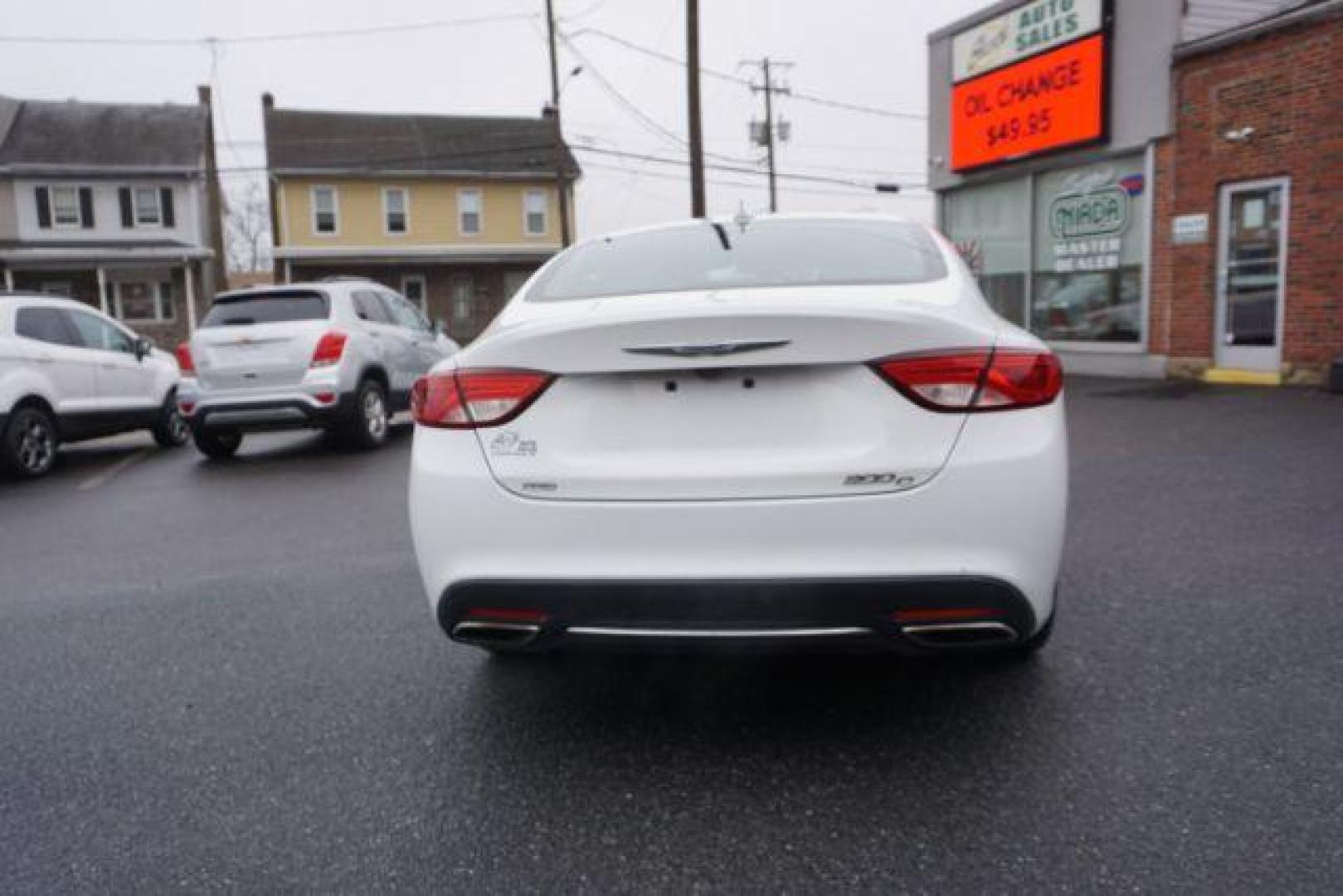 2016 Bright White Clear Coat /black leather Chrysler 200 C AWD (1C3CCCEG7GN) with an 3.6L V6 DOHC 24V FFV engine, 9-Speed Automatic transmission, located at 312 Centre Ave, Schuylkill Haven, PA, 17972, (570) 593-5278, 40.638130, -76.177383 - bluetooth, navigation, aluminum/alloy wheels, leather seats, power passenger seat, power sunroof, Alpine Stereo System - Photo#9