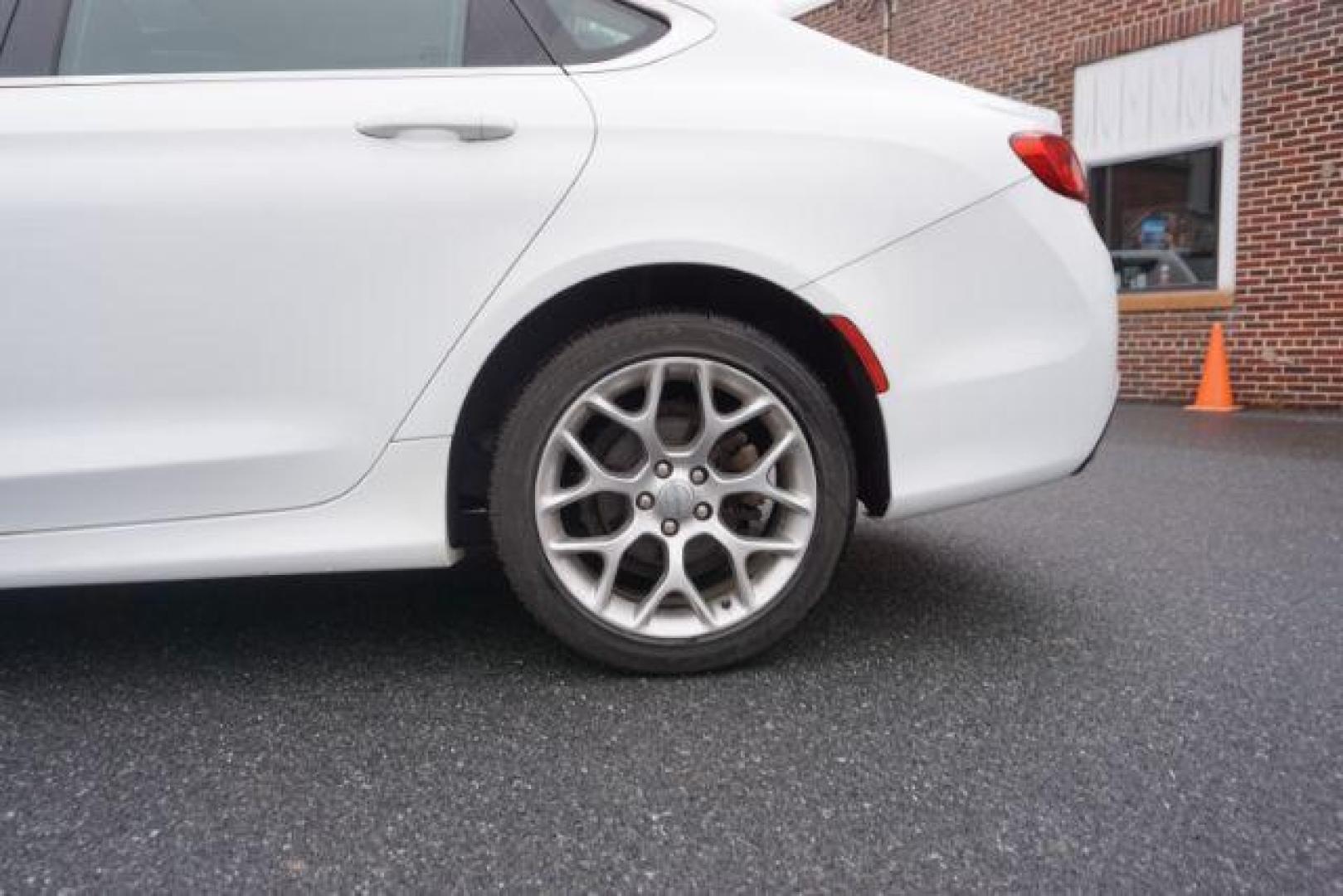 2016 Bright White Clear Coat /black leather Chrysler 200 C AWD (1C3CCCEG7GN) with an 3.6L V6 DOHC 24V FFV engine, 9-Speed Automatic transmission, located at 312 Centre Ave, Schuylkill Haven, PA, 17972, (570) 593-5278, 40.638130, -76.177383 - bluetooth, navigation, aluminum/alloy wheels, leather seats, power passenger seat, power sunroof, Alpine Stereo System - Photo#11