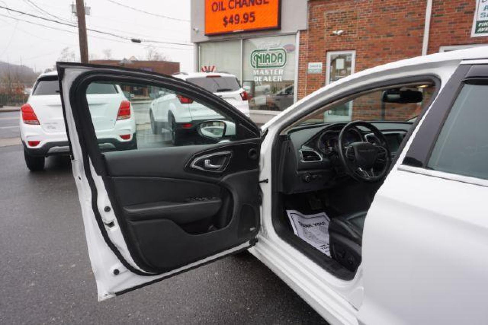 2016 Bright White Clear Coat /black leather Chrysler 200 C AWD (1C3CCCEG7GN) with an 3.6L V6 DOHC 24V FFV engine, 9-Speed Automatic transmission, located at 312 Centre Ave, Schuylkill Haven, PA, 17972, (570) 593-5278, 40.638130, -76.177383 - bluetooth, navigation, aluminum/alloy wheels, leather seats, power passenger seat, power sunroof, Alpine Stereo System - Photo#15