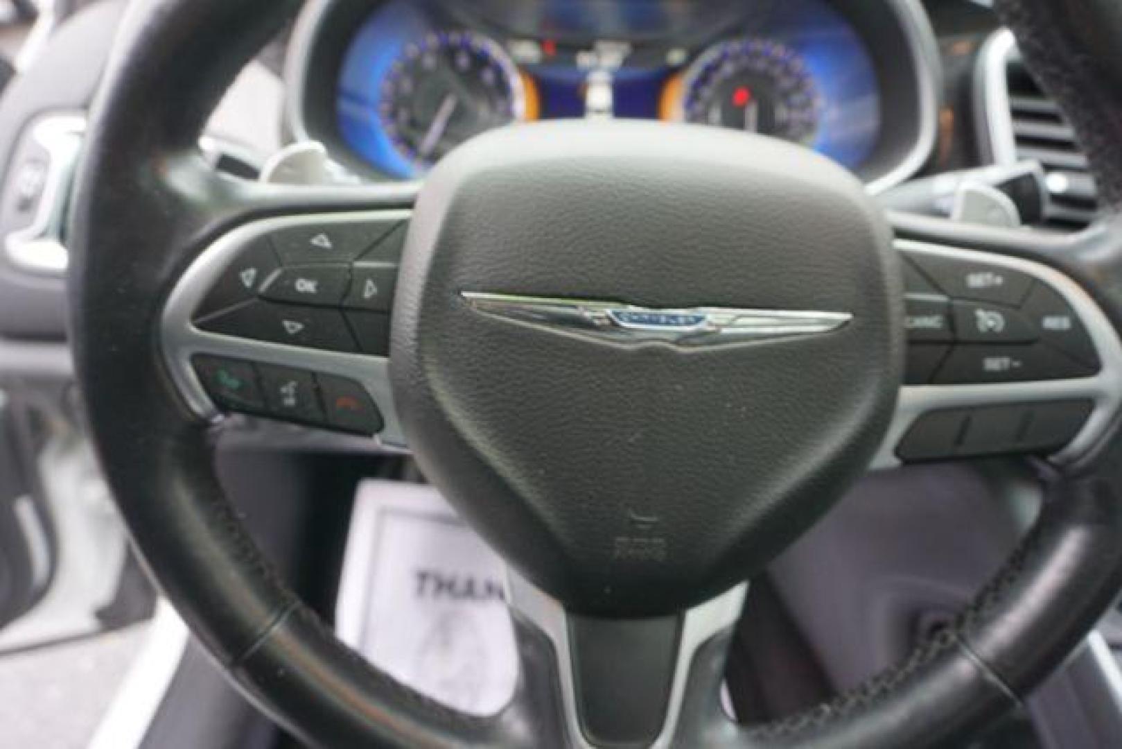 2016 Bright White Clear Coat /black leather Chrysler 200 C AWD (1C3CCCEG7GN) with an 3.6L V6 DOHC 24V FFV engine, 9-Speed Automatic transmission, located at 312 Centre Ave, Schuylkill Haven, PA, 17972, (570) 593-5278, 40.638130, -76.177383 - bluetooth, navigation, aluminum/alloy wheels, leather seats, power passenger seat, power sunroof, Alpine Stereo System - Photo#22