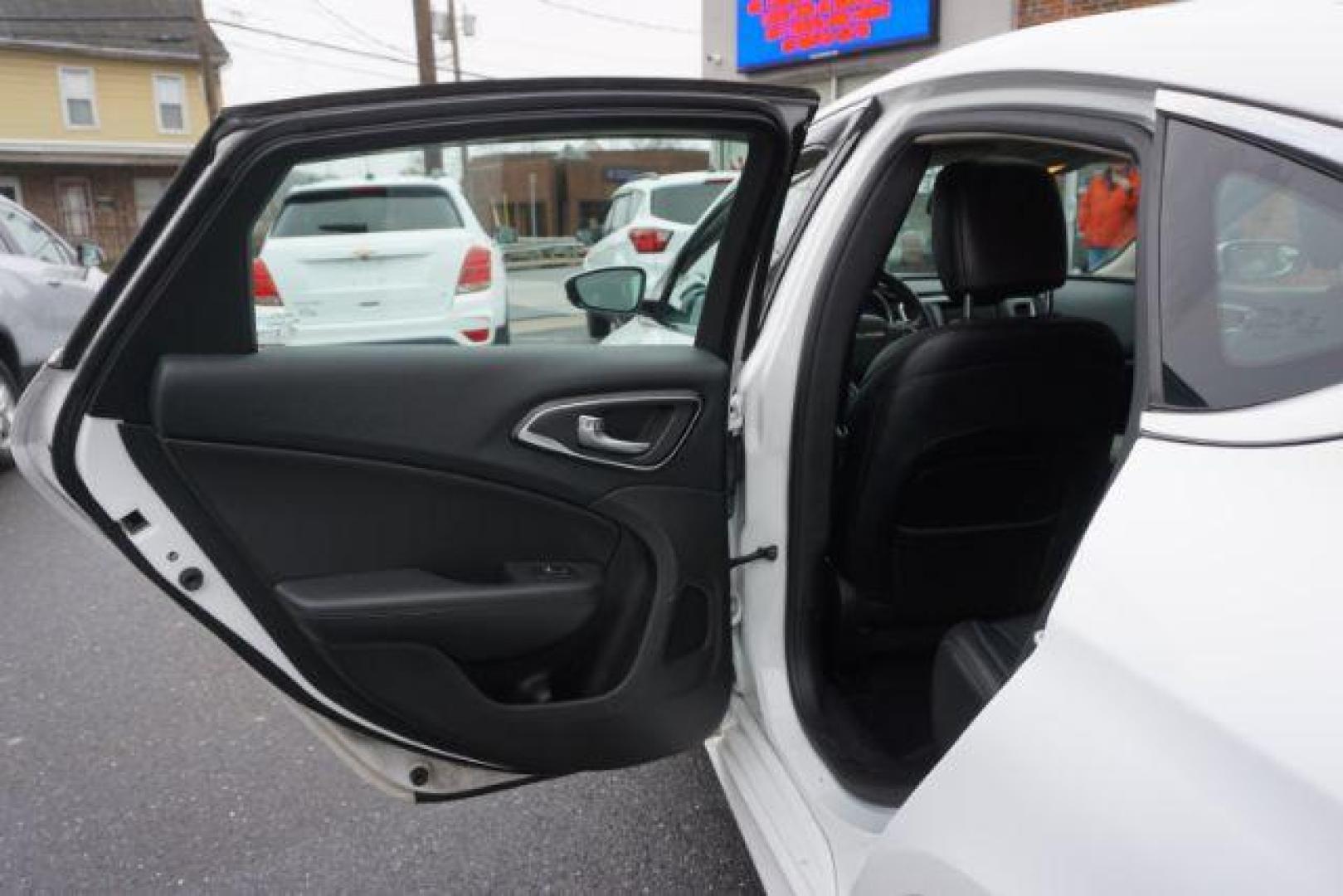 2016 Bright White Clear Coat /black leather Chrysler 200 C AWD (1C3CCCEG7GN) with an 3.6L V6 DOHC 24V FFV engine, 9-Speed Automatic transmission, located at 312 Centre Ave, Schuylkill Haven, PA, 17972, (570) 593-5278, 40.638130, -76.177383 - bluetooth, navigation, aluminum/alloy wheels, leather seats, power passenger seat, power sunroof, Alpine Stereo System - Photo#28