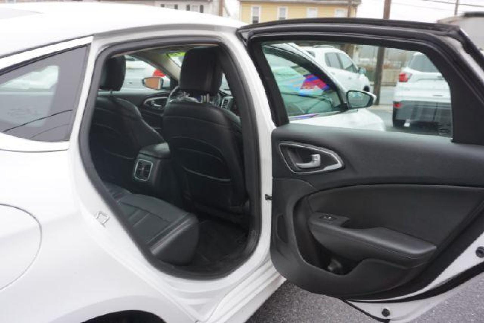 2016 Bright White Clear Coat /black leather Chrysler 200 C AWD (1C3CCCEG7GN) with an 3.6L V6 DOHC 24V FFV engine, 9-Speed Automatic transmission, located at 312 Centre Ave, Schuylkill Haven, PA, 17972, (570) 593-5278, 40.638130, -76.177383 - bluetooth, navigation, aluminum/alloy wheels, leather seats, power passenger seat, power sunroof, Alpine Stereo System - Photo#39