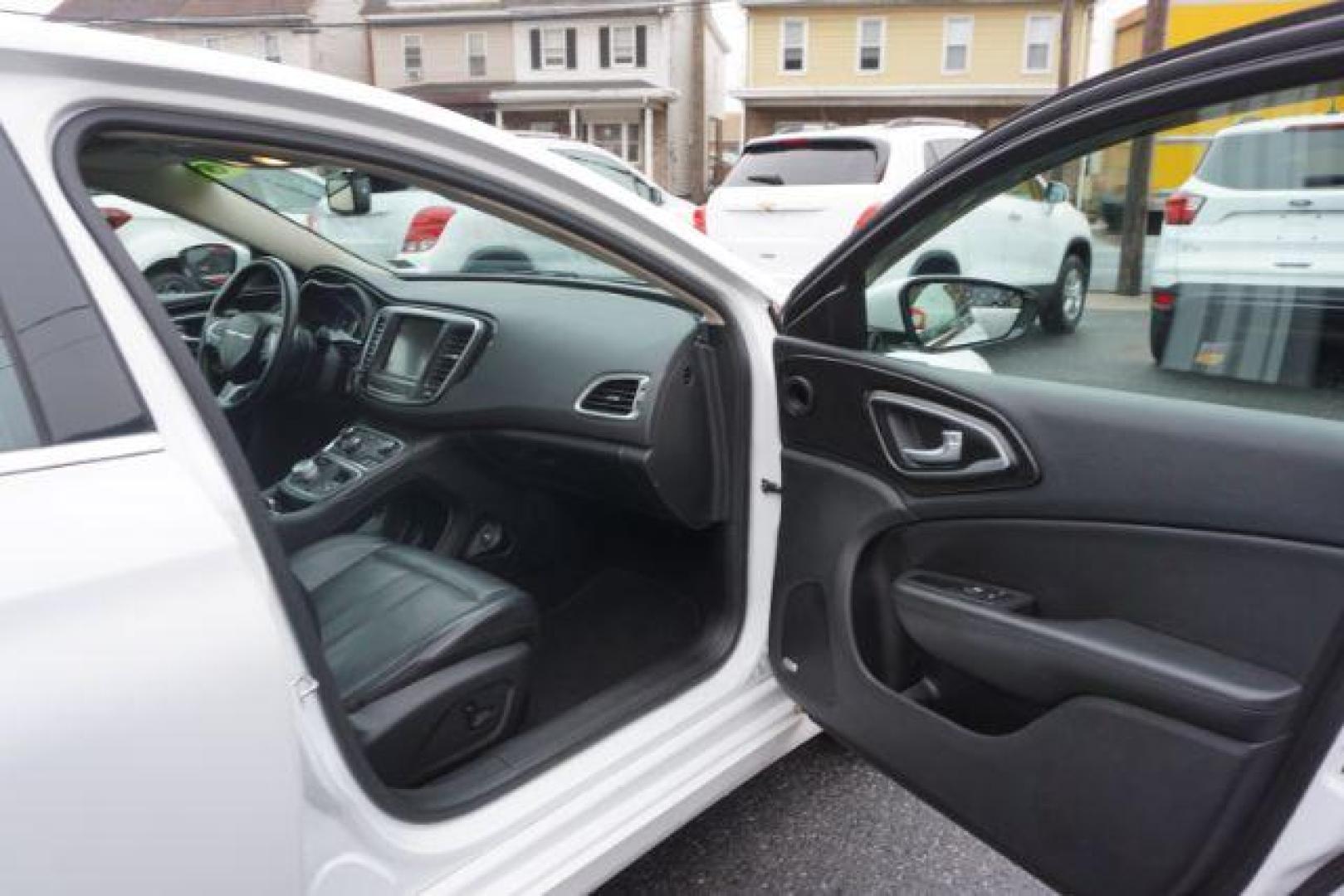 2016 Bright White Clear Coat /black leather Chrysler 200 C AWD (1C3CCCEG7GN) with an 3.6L V6 DOHC 24V FFV engine, 9-Speed Automatic transmission, located at 312 Centre Ave, Schuylkill Haven, PA, 17972, (570) 593-5278, 40.638130, -76.177383 - bluetooth, navigation, aluminum/alloy wheels, leather seats, power passenger seat, power sunroof, Alpine Stereo System - Photo#44