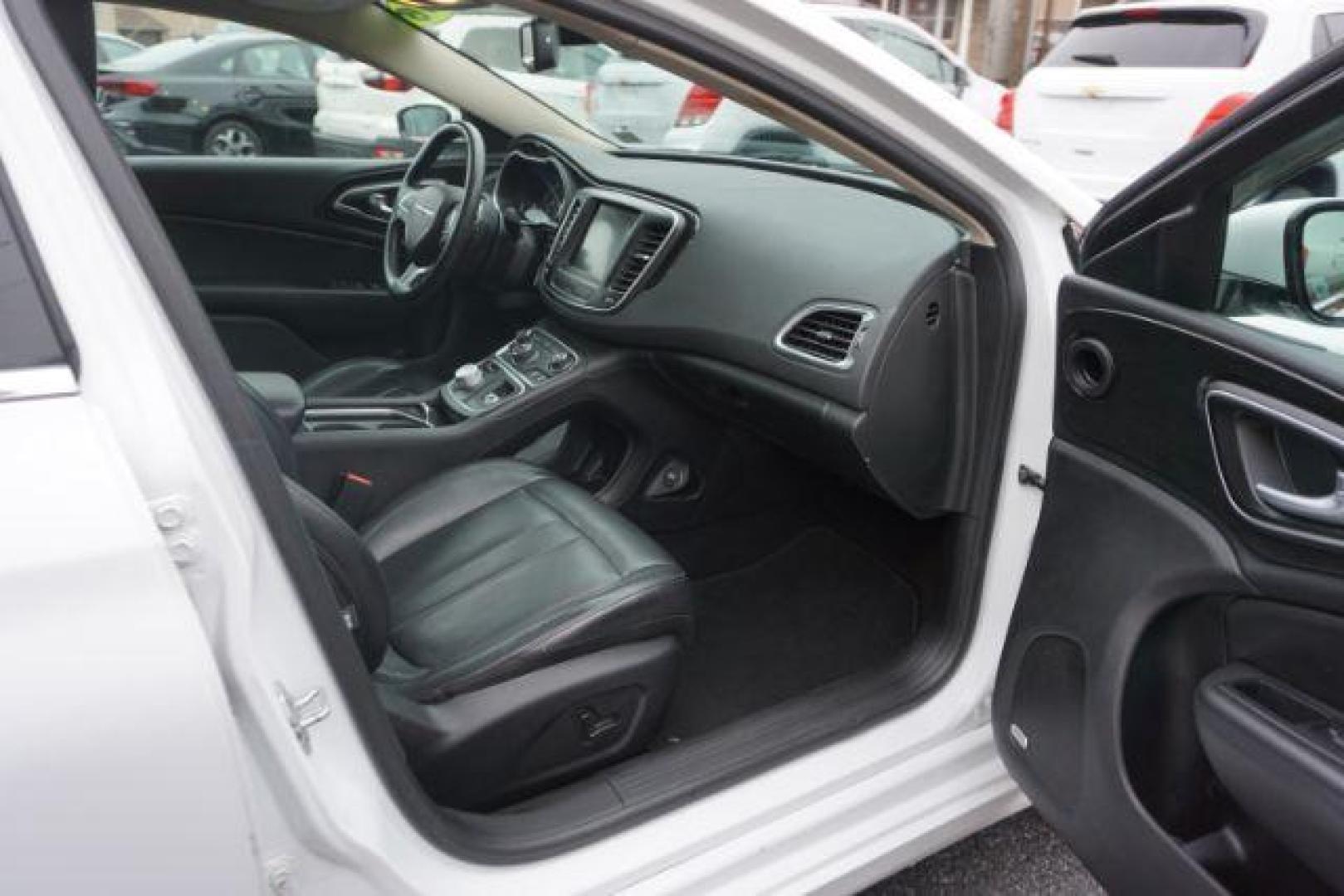 2016 Bright White Clear Coat /black leather Chrysler 200 C AWD (1C3CCCEG7GN) with an 3.6L V6 DOHC 24V FFV engine, 9-Speed Automatic transmission, located at 312 Centre Ave, Schuylkill Haven, PA, 17972, (570) 593-5278, 40.638130, -76.177383 - bluetooth, navigation, aluminum/alloy wheels, leather seats, power passenger seat, power sunroof, Alpine Stereo System - Photo#46