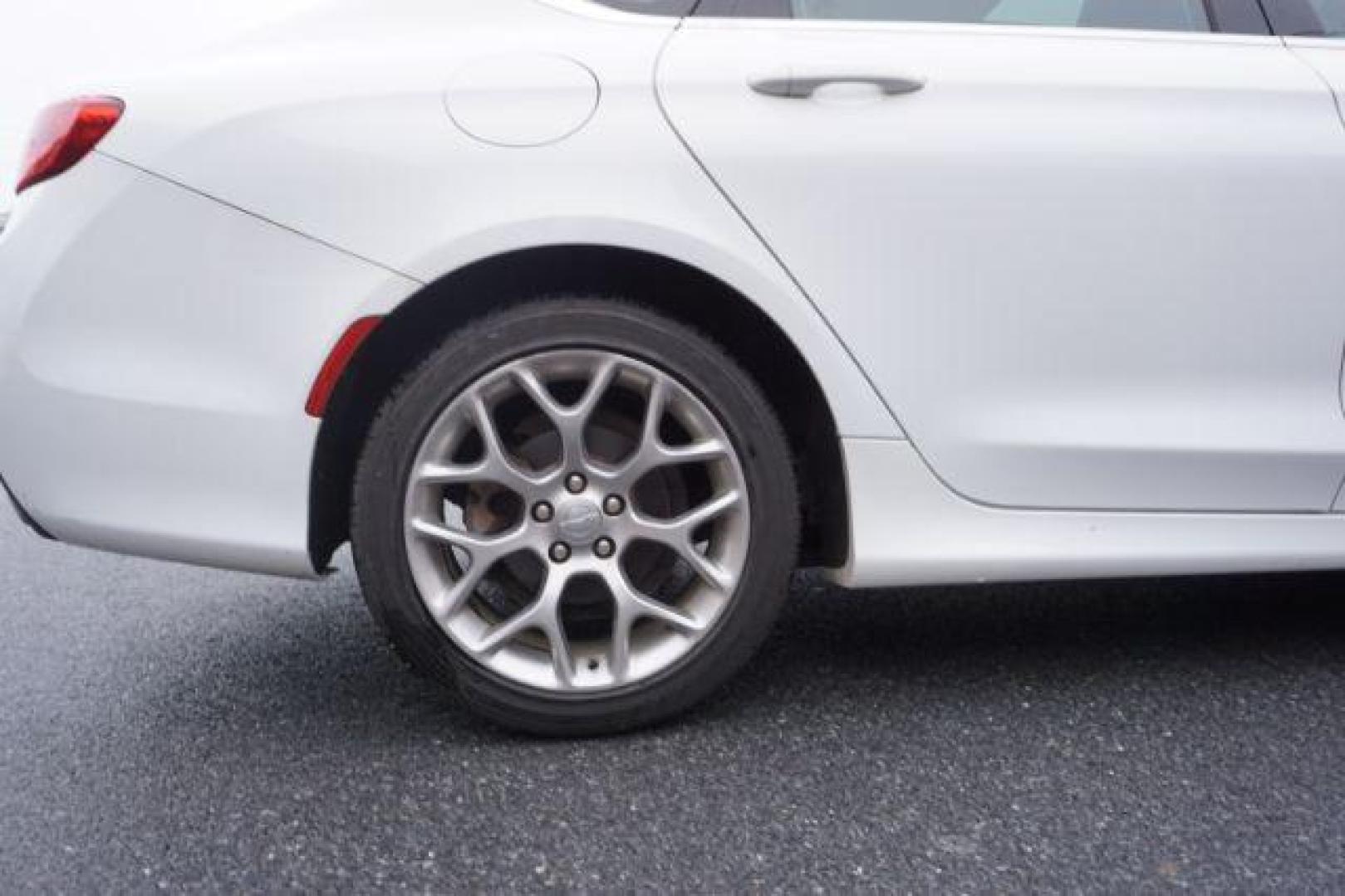 2016 Bright White Clear Coat /black leather Chrysler 200 C AWD (1C3CCCEG7GN) with an 3.6L V6 DOHC 24V FFV engine, 9-Speed Automatic transmission, located at 312 Centre Ave, Schuylkill Haven, PA, 17972, (570) 593-5278, 40.638130, -76.177383 - bluetooth, navigation, aluminum/alloy wheels, leather seats, power passenger seat, power sunroof, Alpine Stereo System - Photo#6