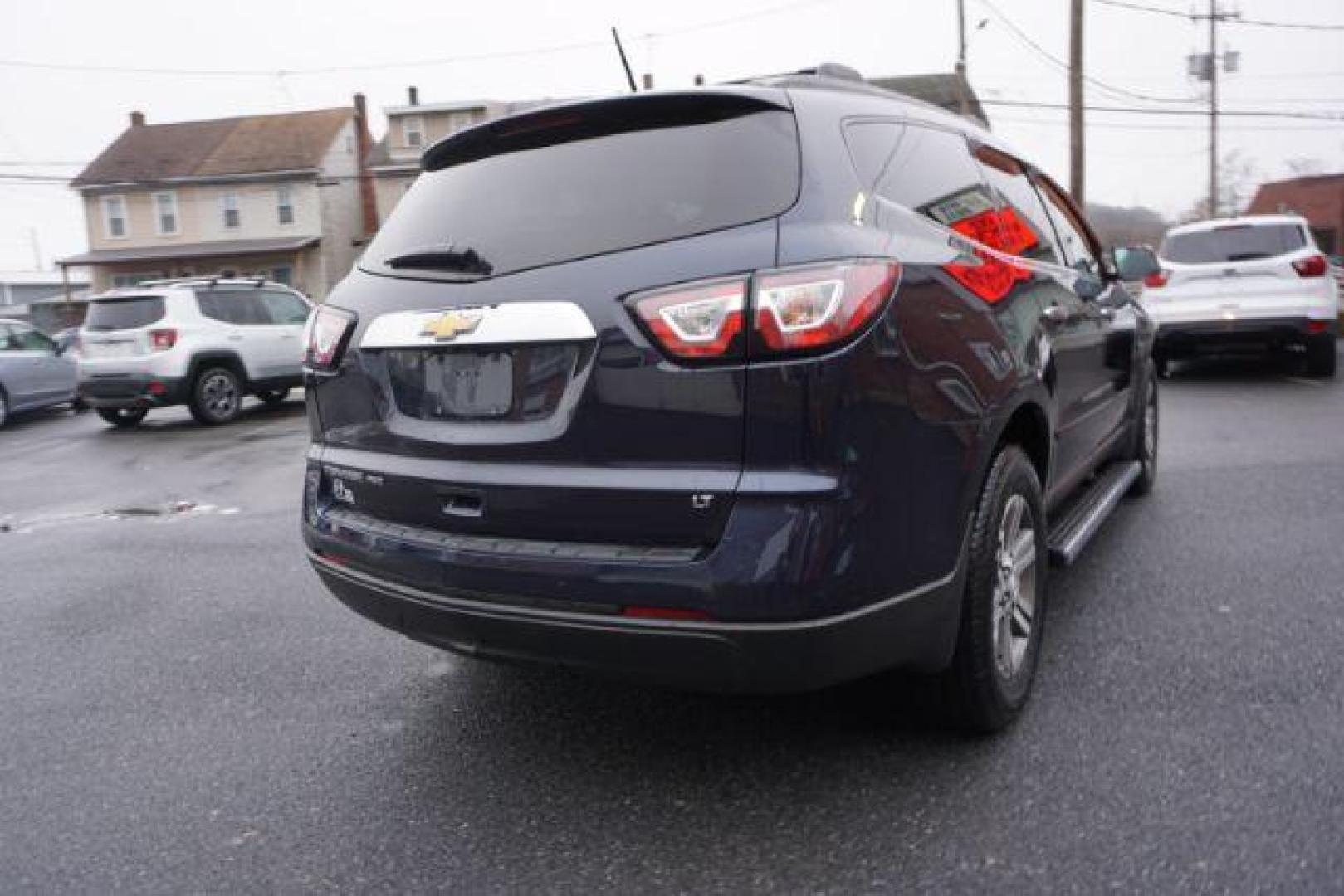 2017 Blue Velvet Metallic /Dark Titanium / Light Titanium, premium cloth Chevrolet Traverse 1LT AWD (1GNKVGKD5HJ) with an 3.6L V6 DOHC 24V engine, 6-Speed Automatic transmission, located at 312 Centre Ave, Schuylkill Haven, PA, 17972, (570) 593-5278, 40.638130, -76.177383 - rear parking sensors, aluminum/alloy wheels, fixed running boards, luggage rack, power driver's seat, towing pkg, heated front seats - Photo#10